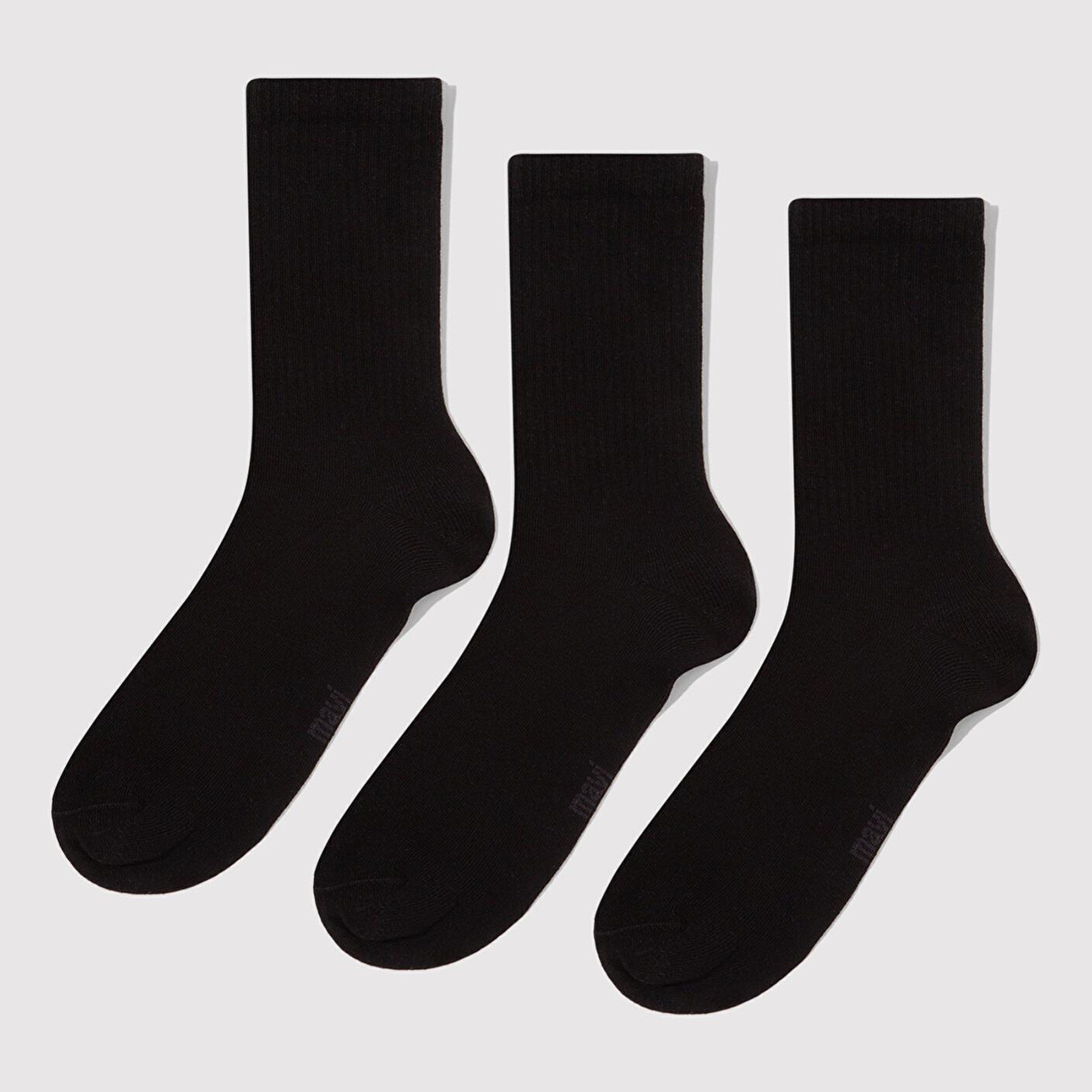 Mavi 3lü Siyah Soket Çorap 0911173-900