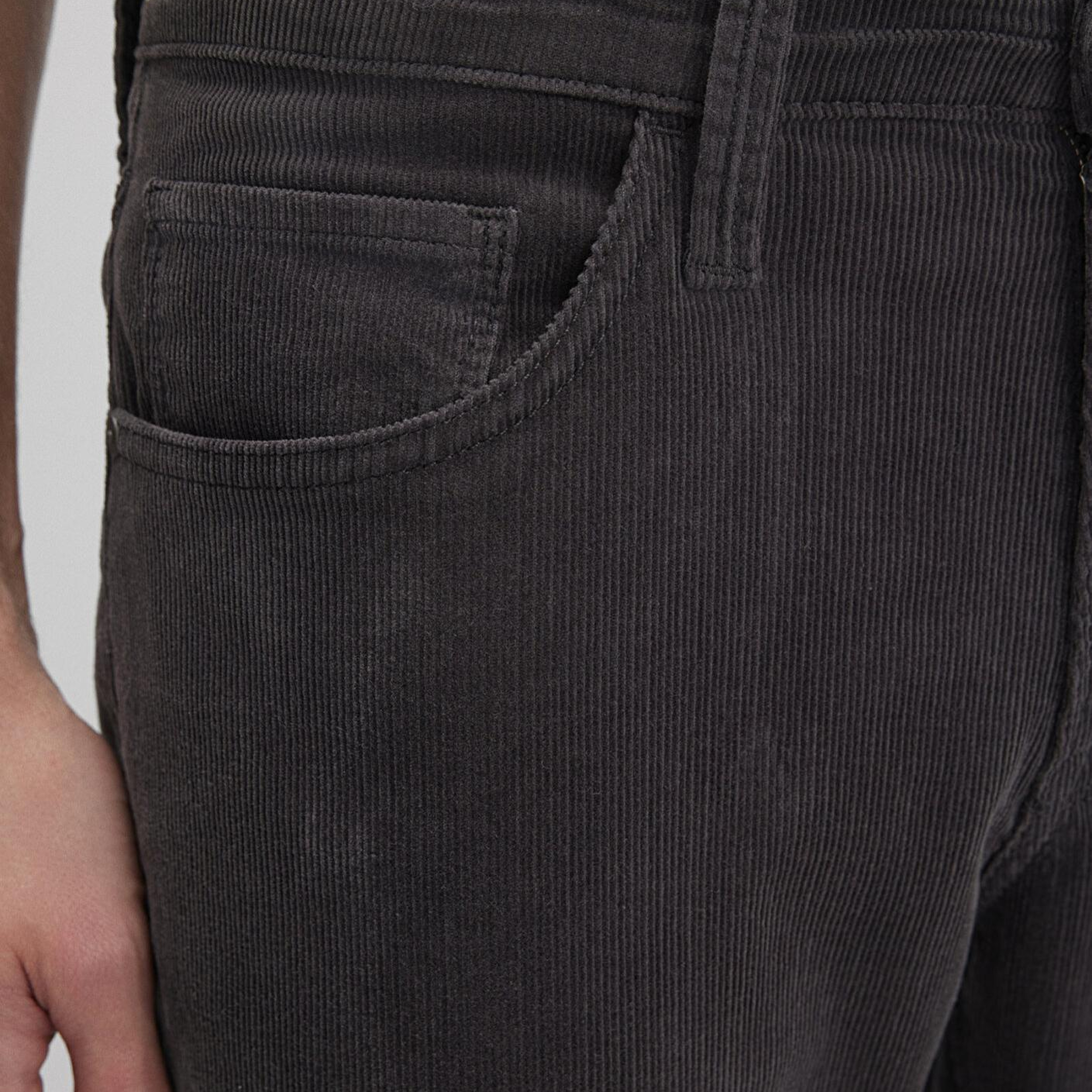 Mavi Marcus Koyu Gri Kadife Pantolon 0035182643