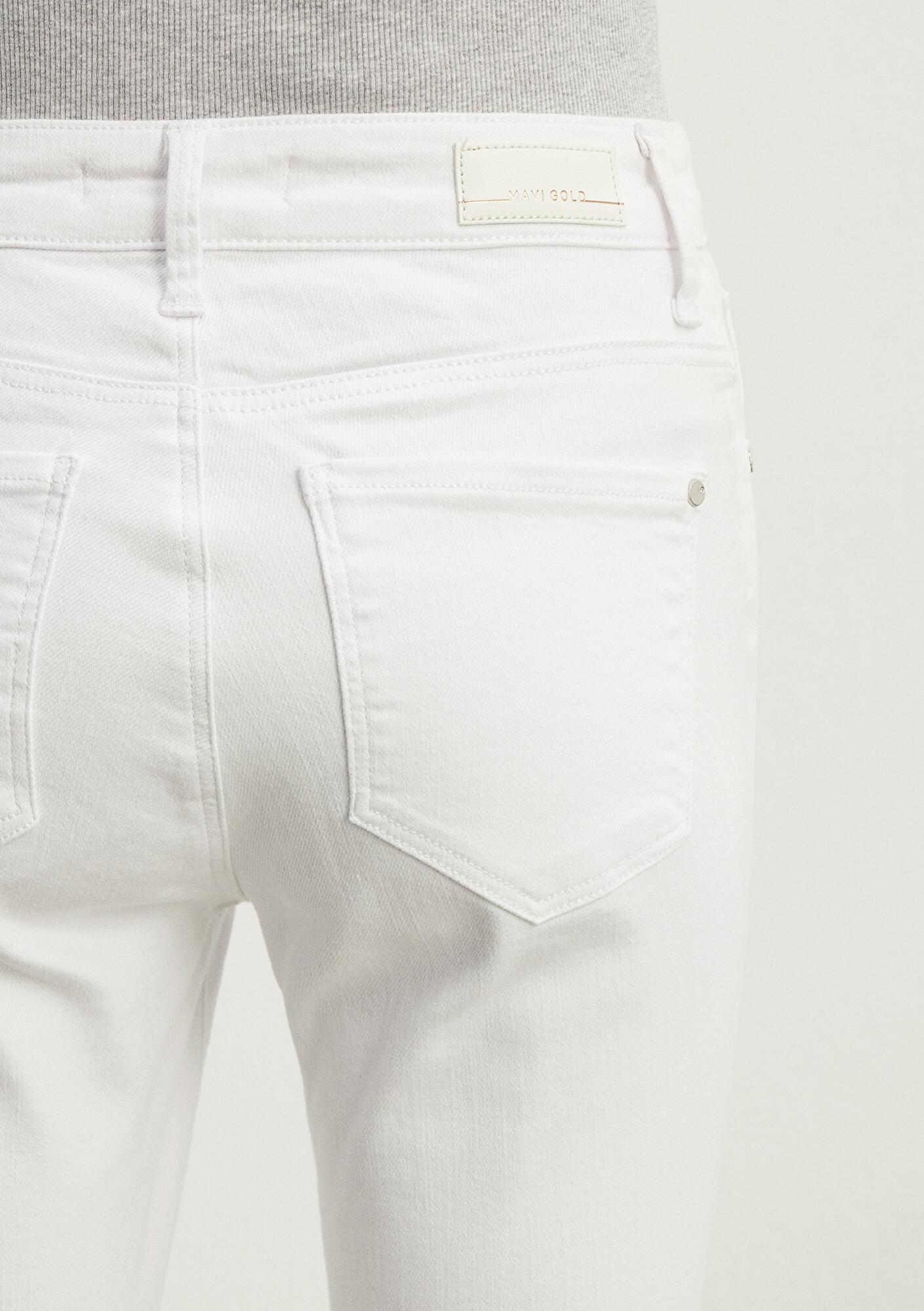 Mavi Tess Gold Luxury Beyaz Jean Pantolon 100328-81360