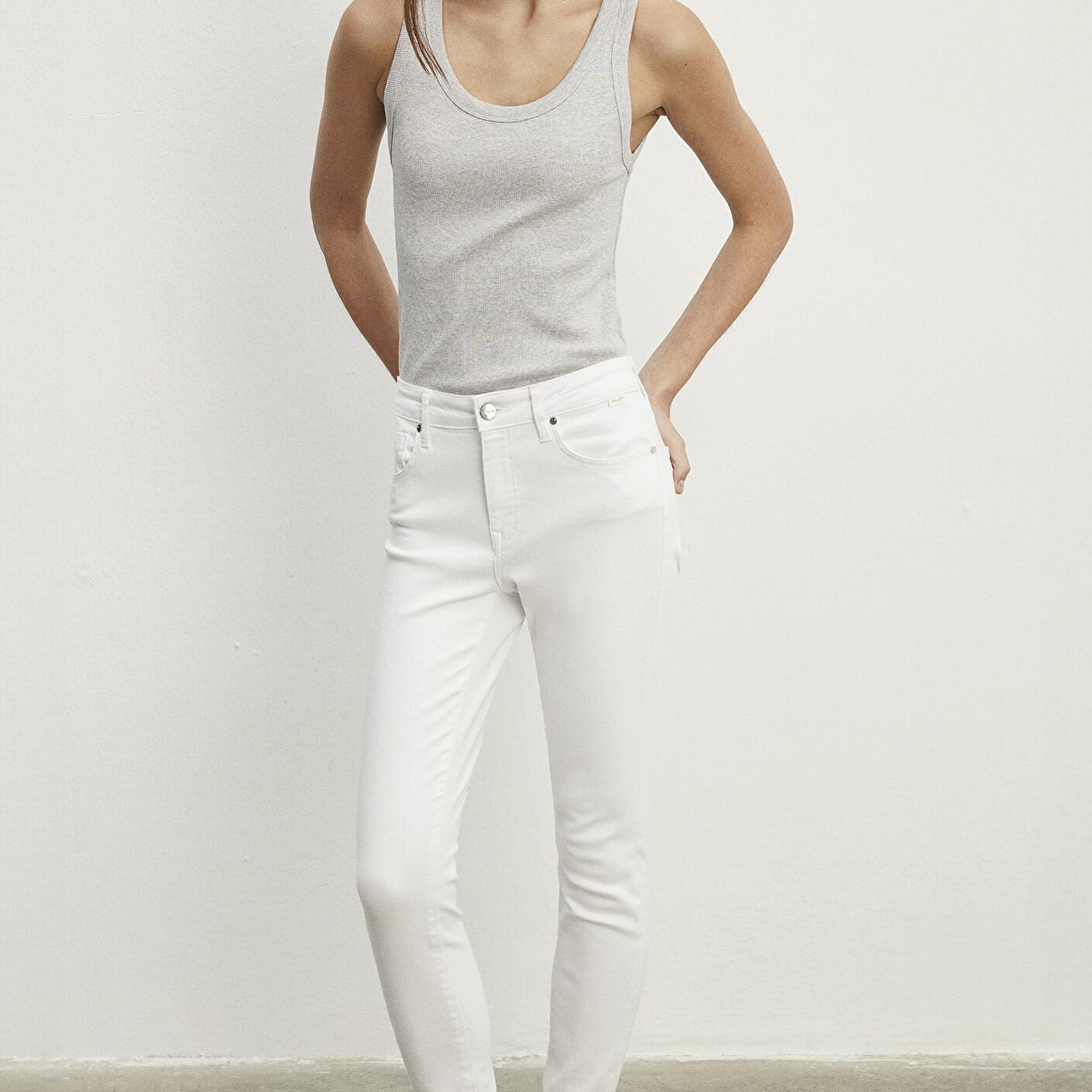 Mavi Tess Gold Luxury Beyaz Jean Pantolon 100328-81360