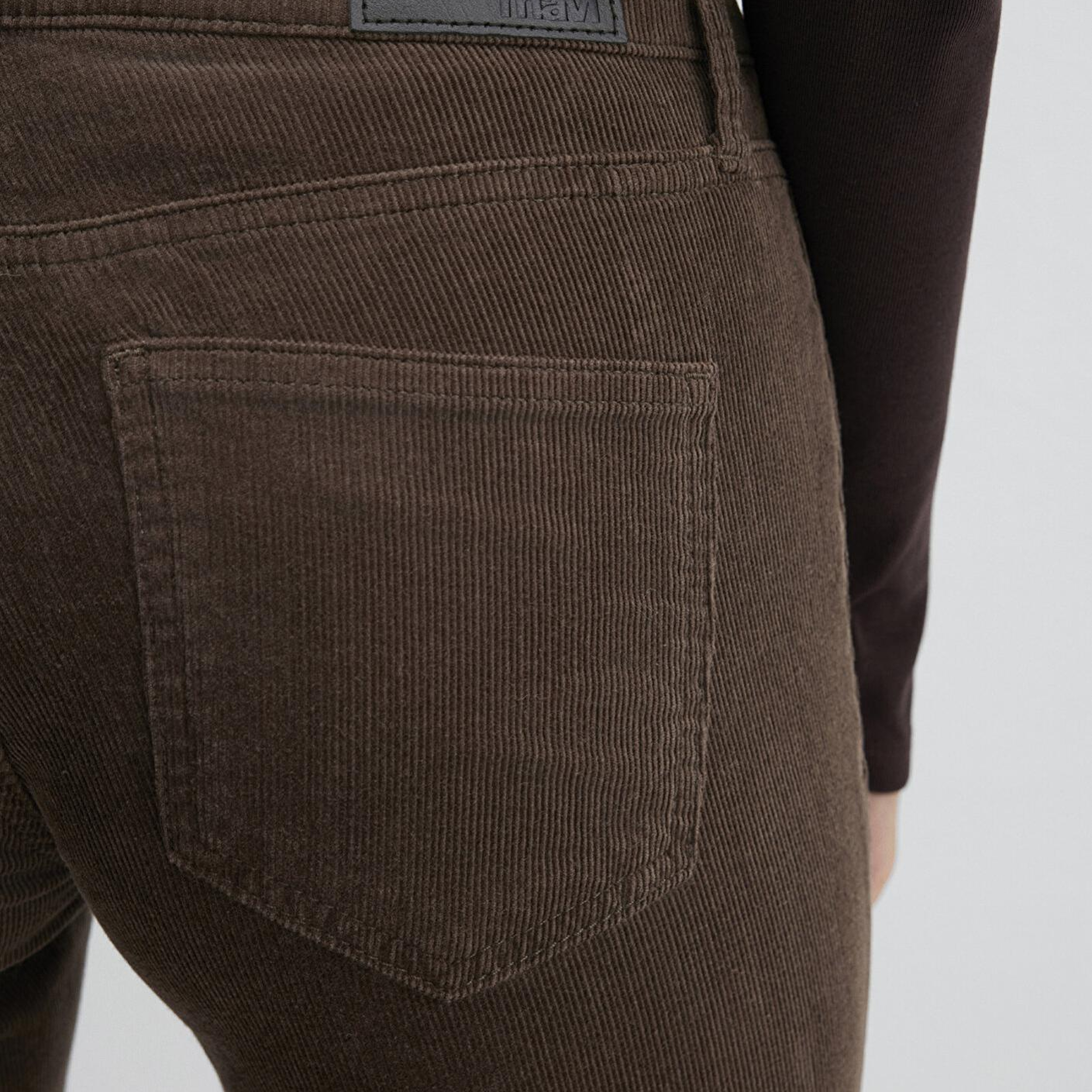 Mavi Mona Kahverengi Kadife Pantolon 1049782992