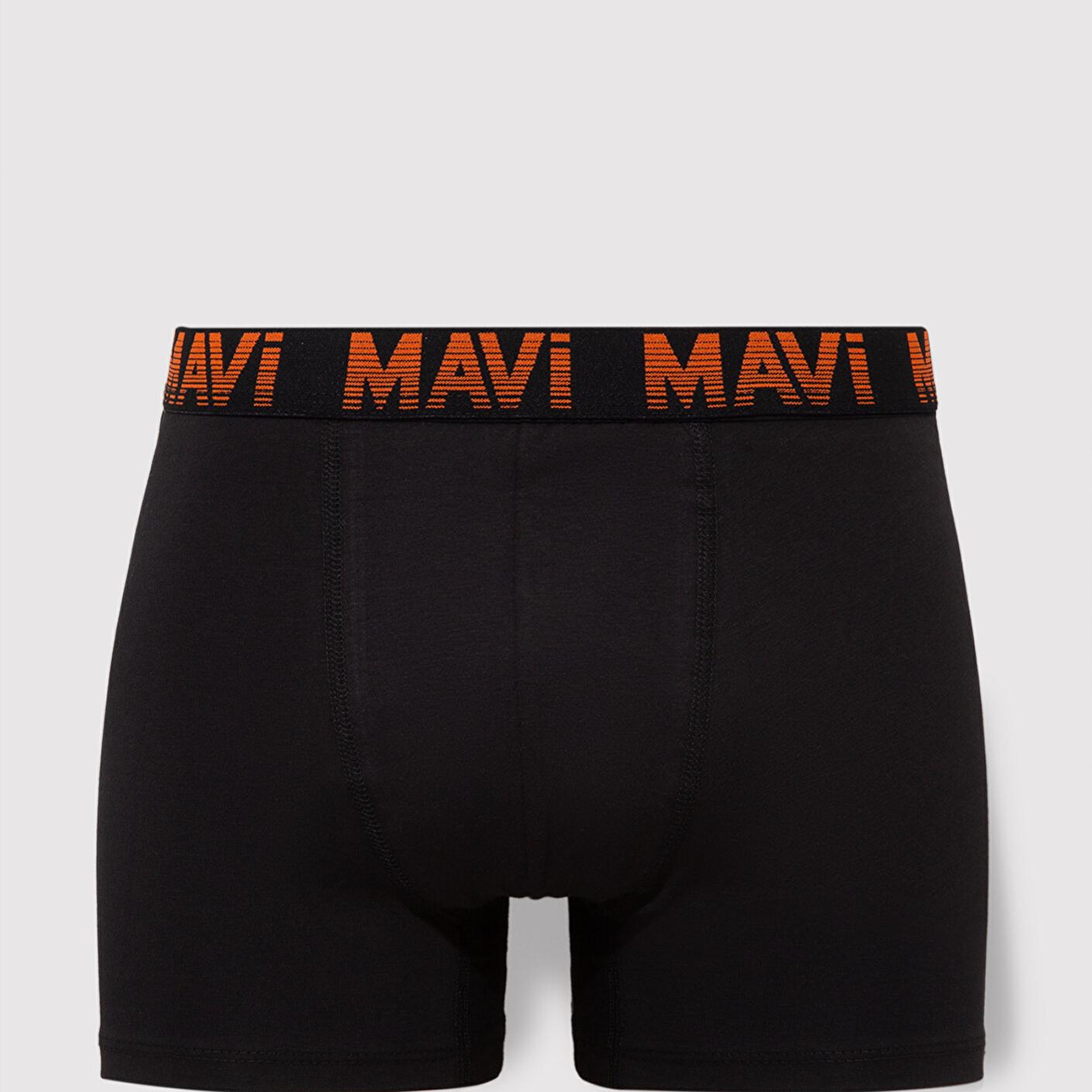 Mavi 5li Siyah Basic Boxer 0910619-900