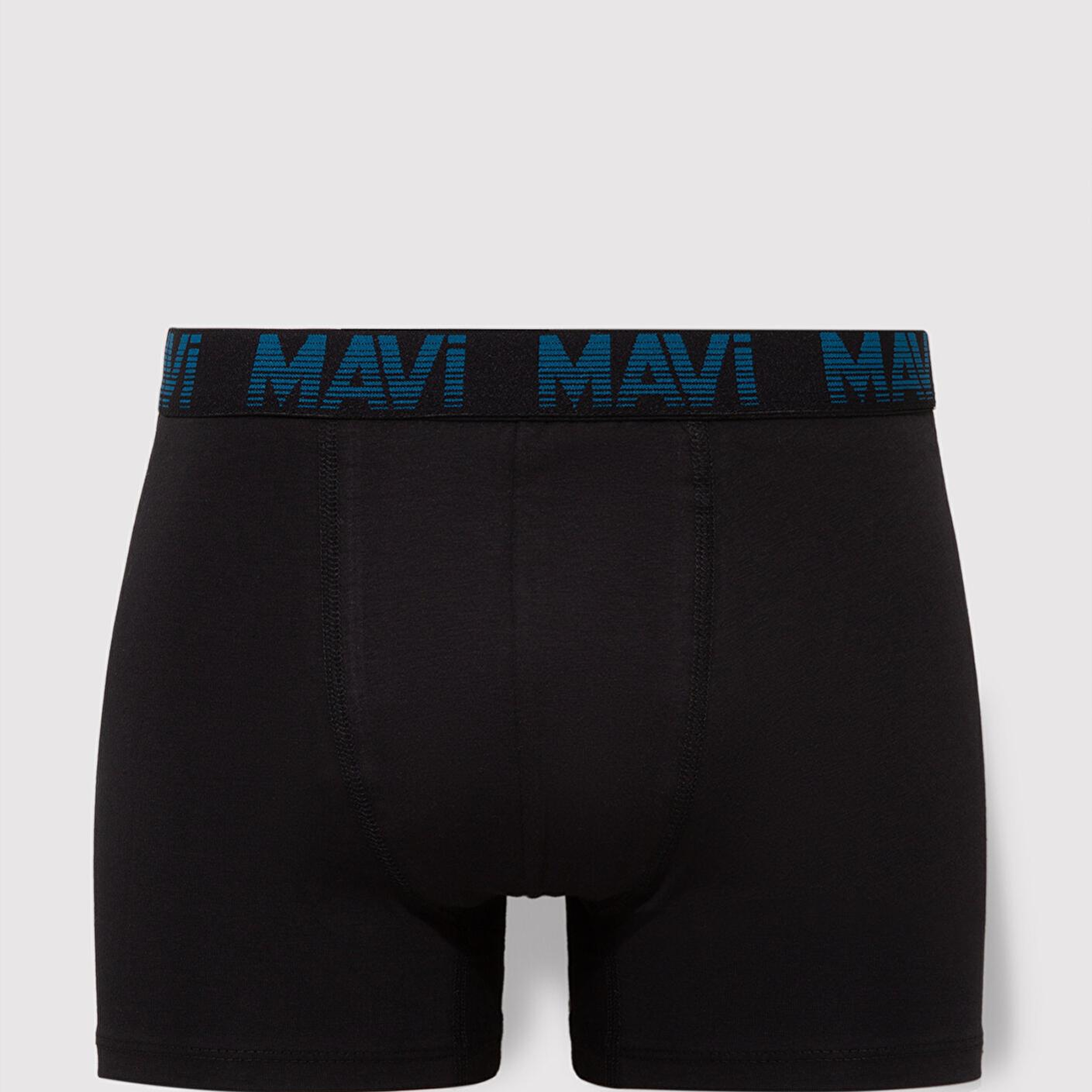 Mavi 5li Siyah Basic Boxer 0910619-900