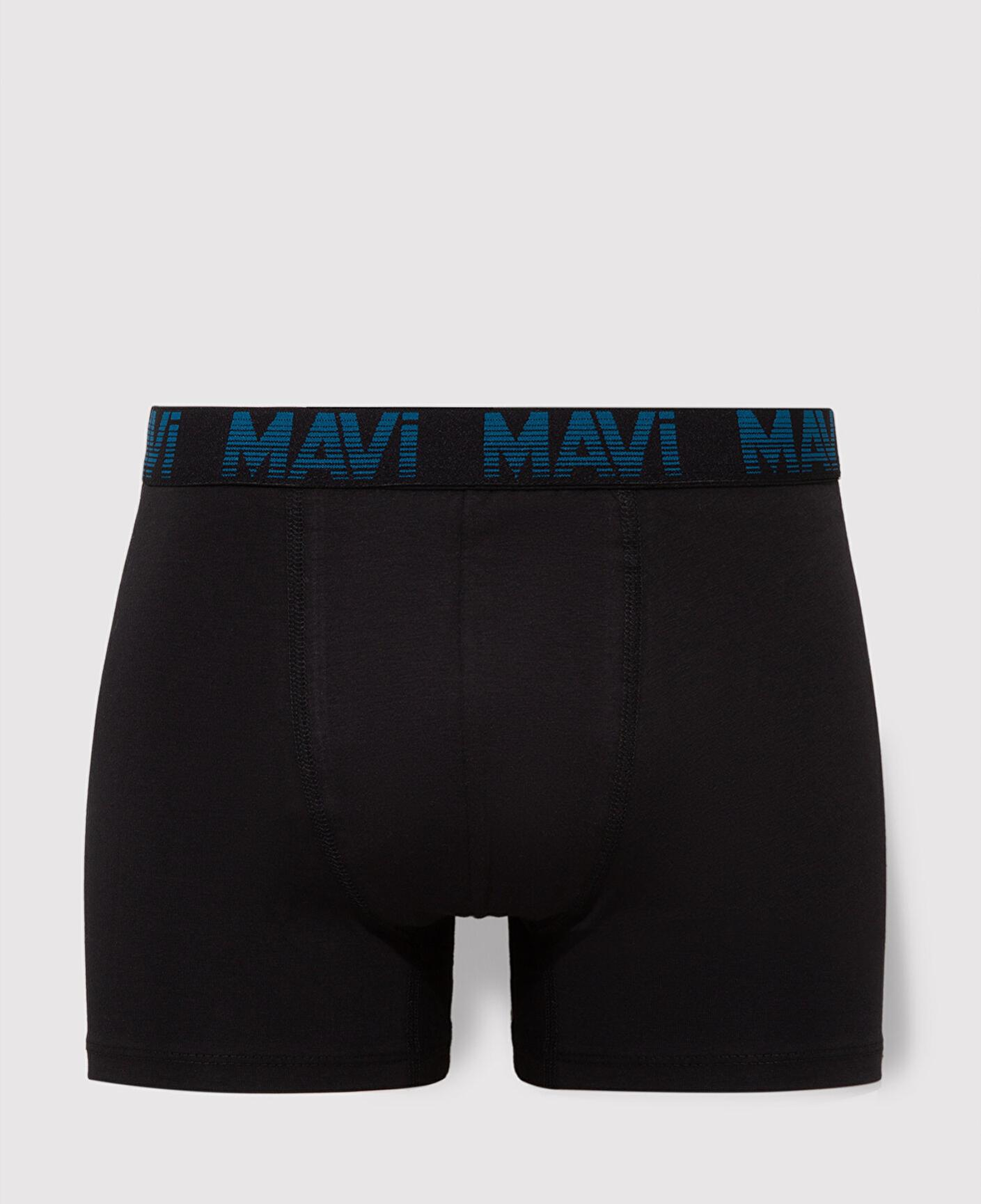Mavi 5li Siyah Basic Boxer 0910619-900