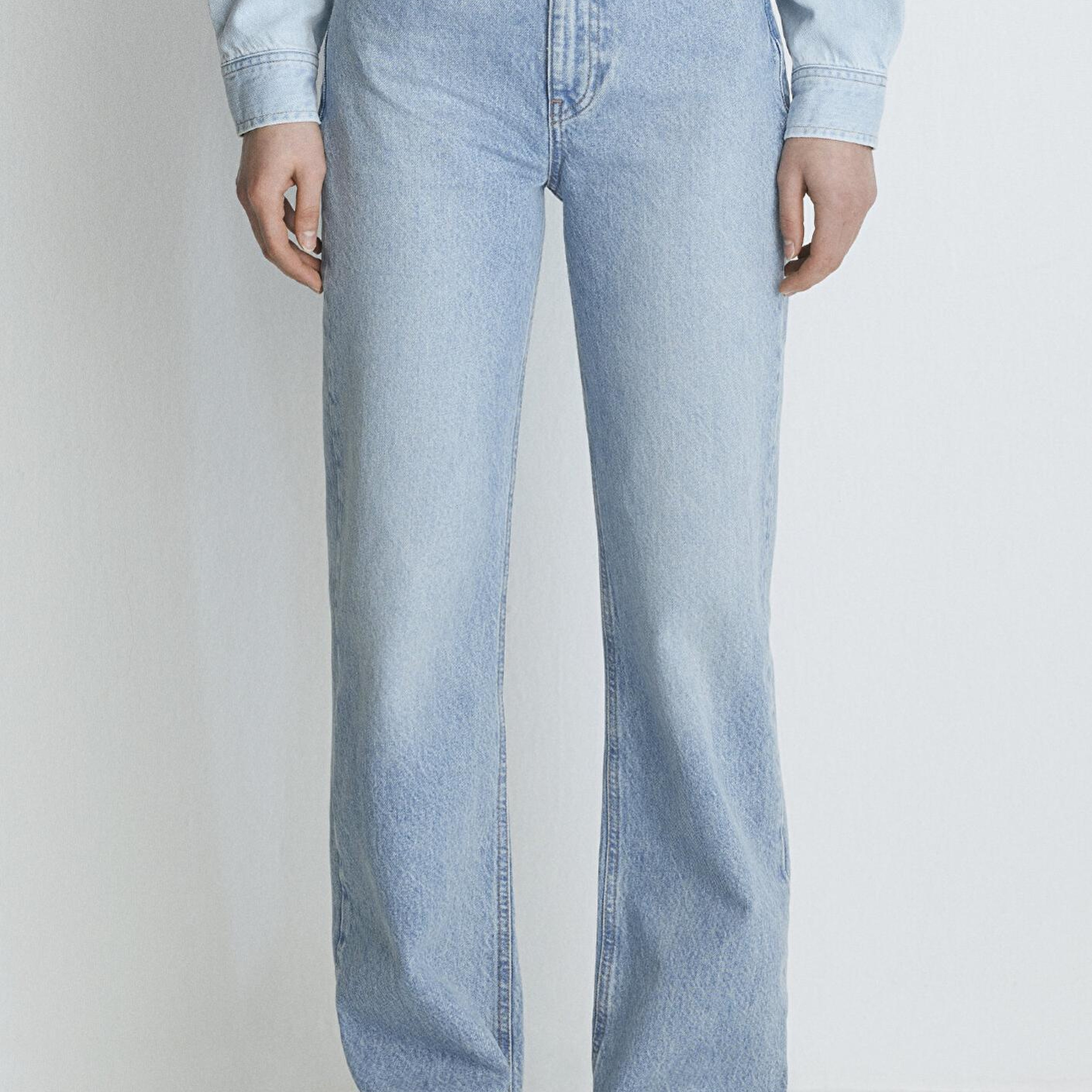 Mavi Victoria Real Blue Gölgeli Açık Mavi Jean Pantolon 101072-34111