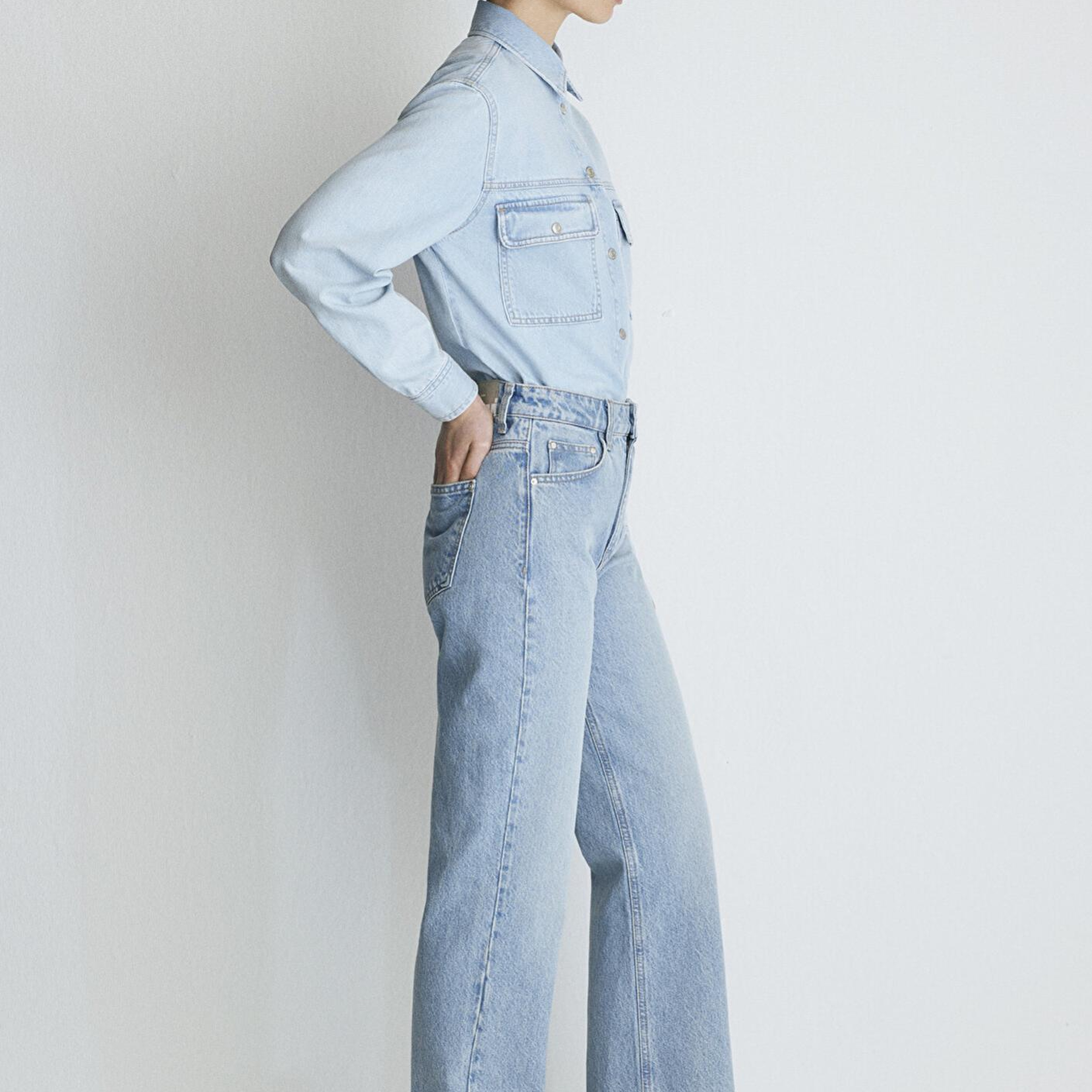 Mavi Victoria Real Blue Gölgeli Açık Mavi Jean Pantolon 101072-34111