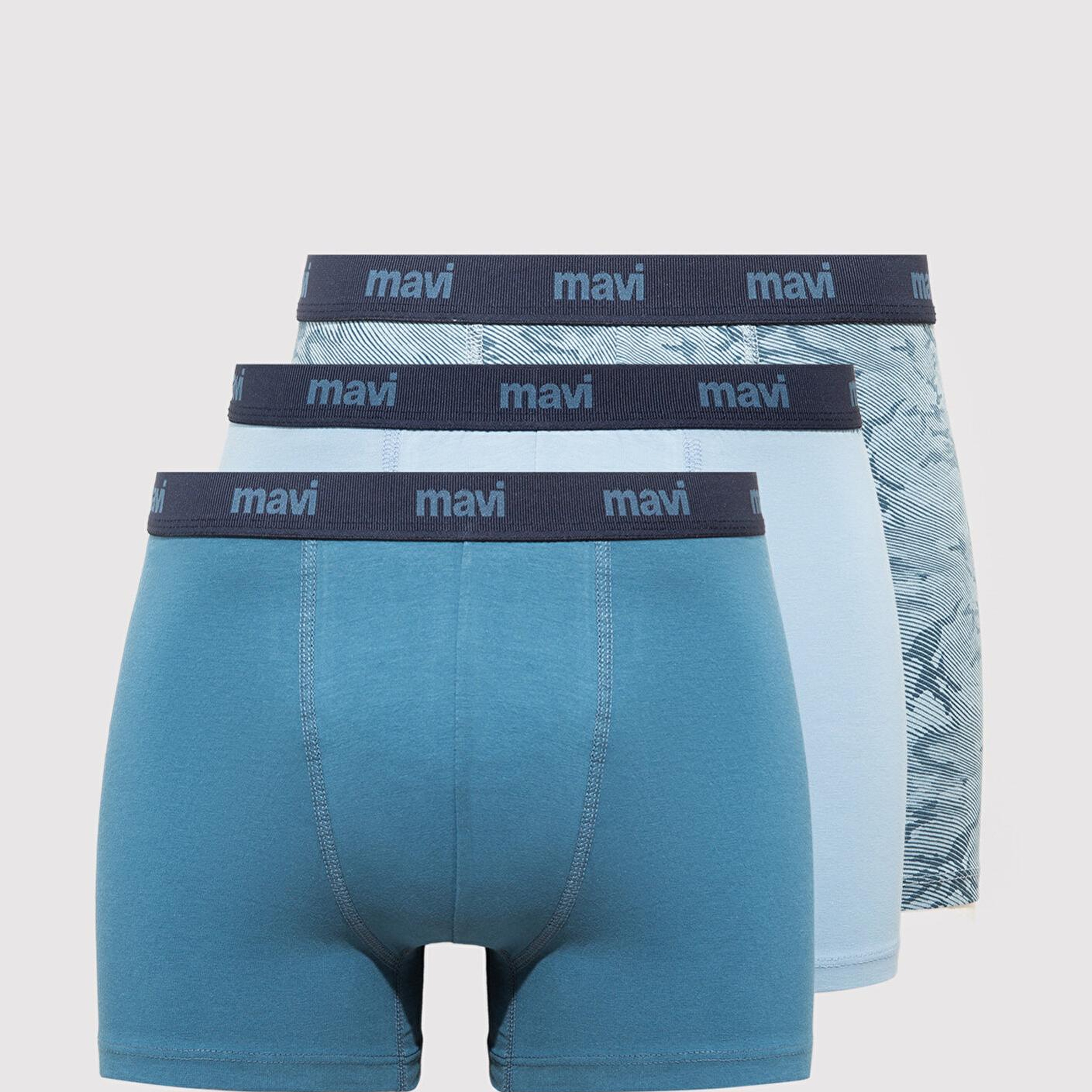 Mavi 3lü Mavi Boxer 0910615-83077
