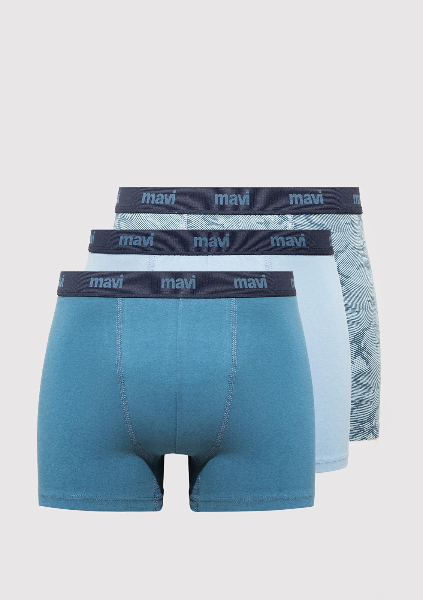 Mavi 3lü Mavi Boxer 0910615-83077