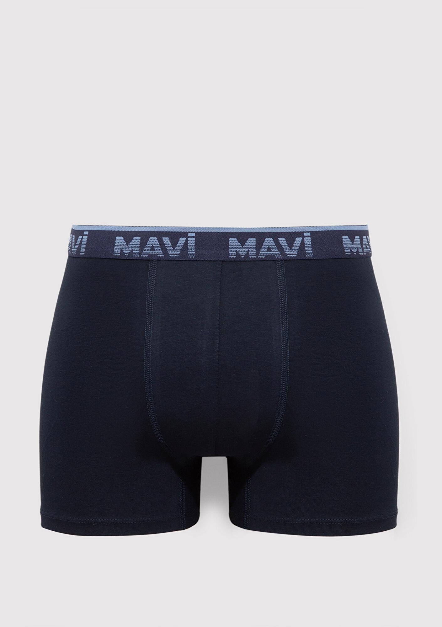 Mavi 3lü Lacivert Boxer 0910612-83097