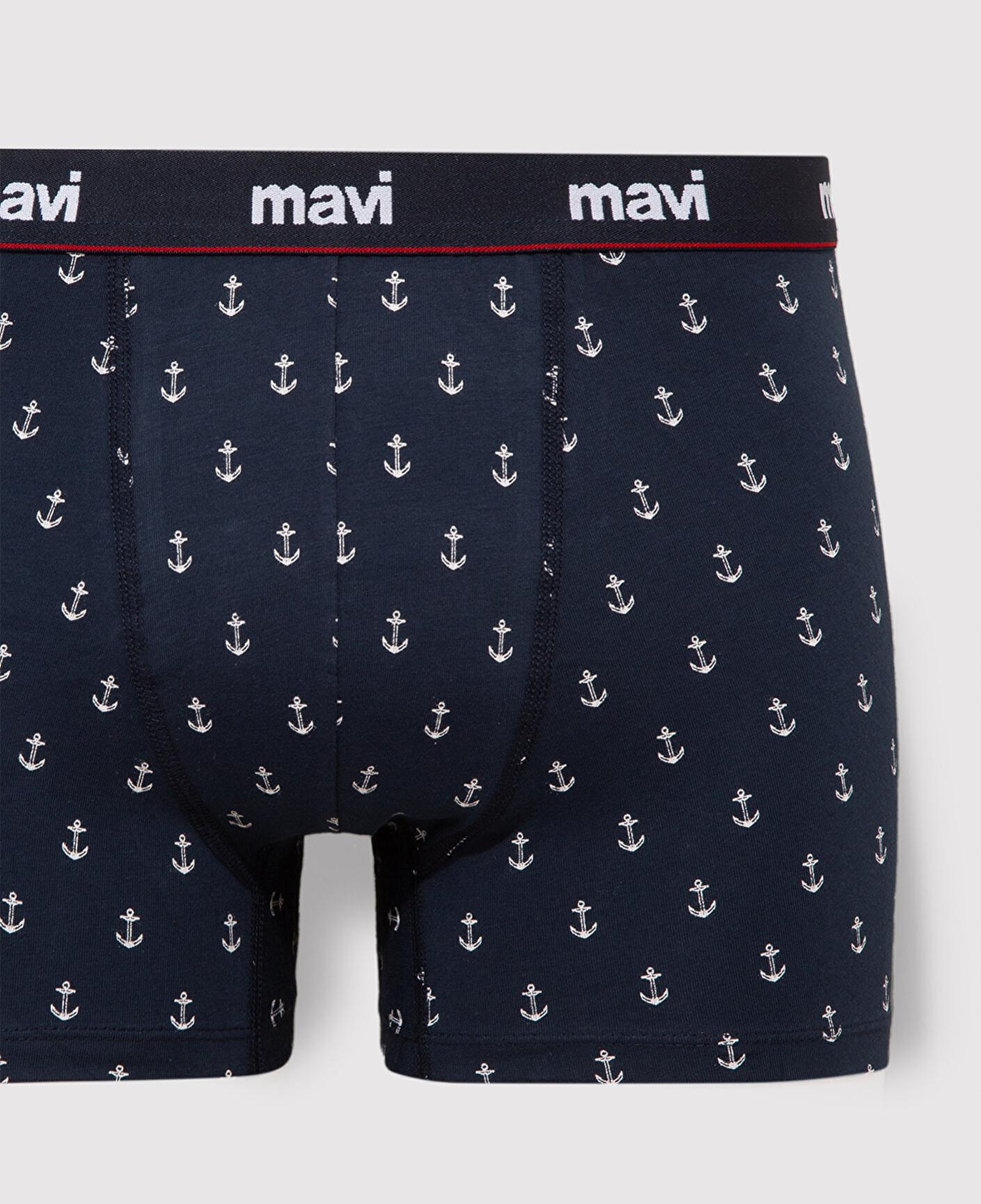 Mavi Baskılı Lacivert Boxer 0910735-30717