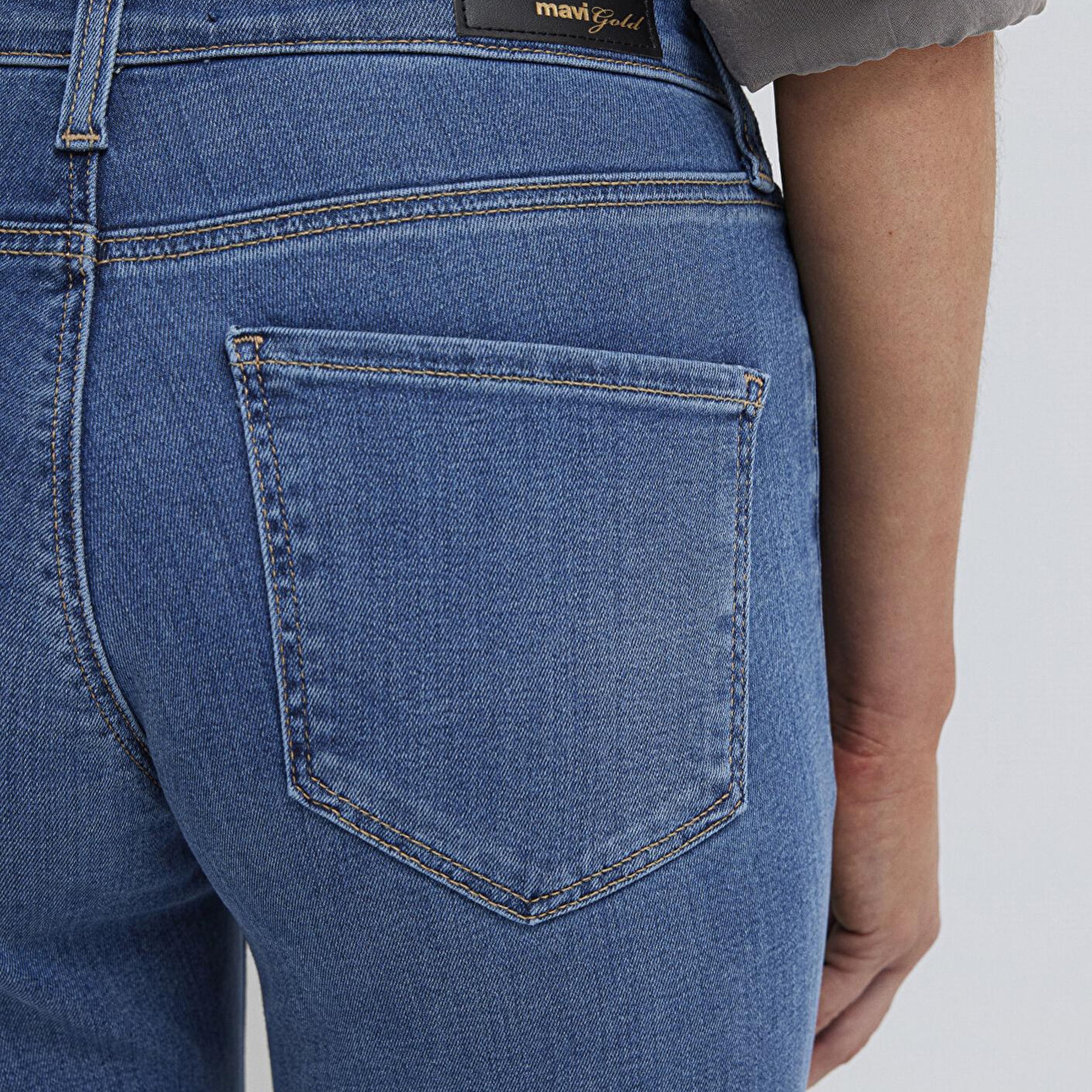 Mavi Mona Gold Klasik Gölgeli Indigo Mavisi Jean Pantolon 1049784195