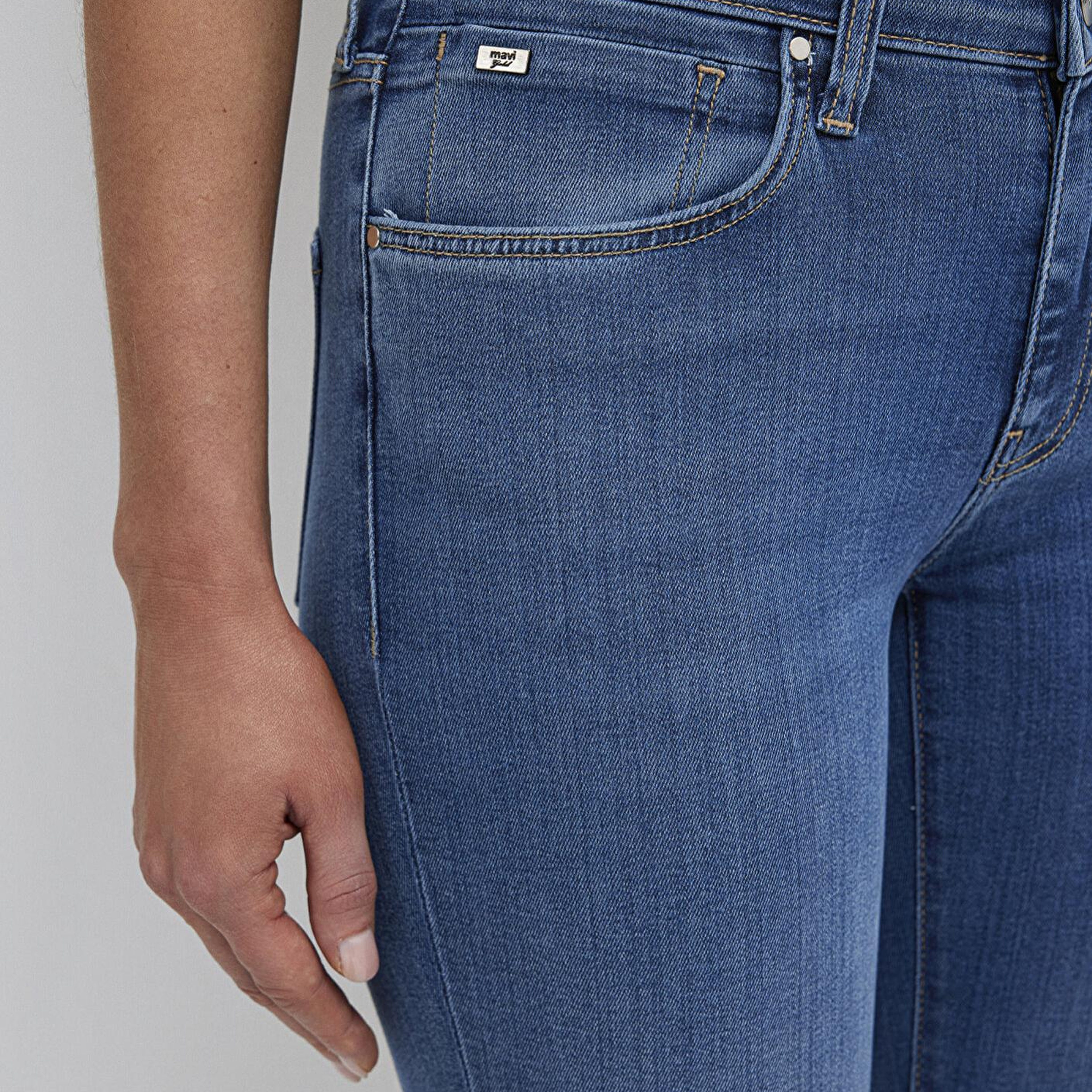 Mavi Mona Gold Klasik Gölgeli Indigo Mavisi Jean Pantolon 1049784195