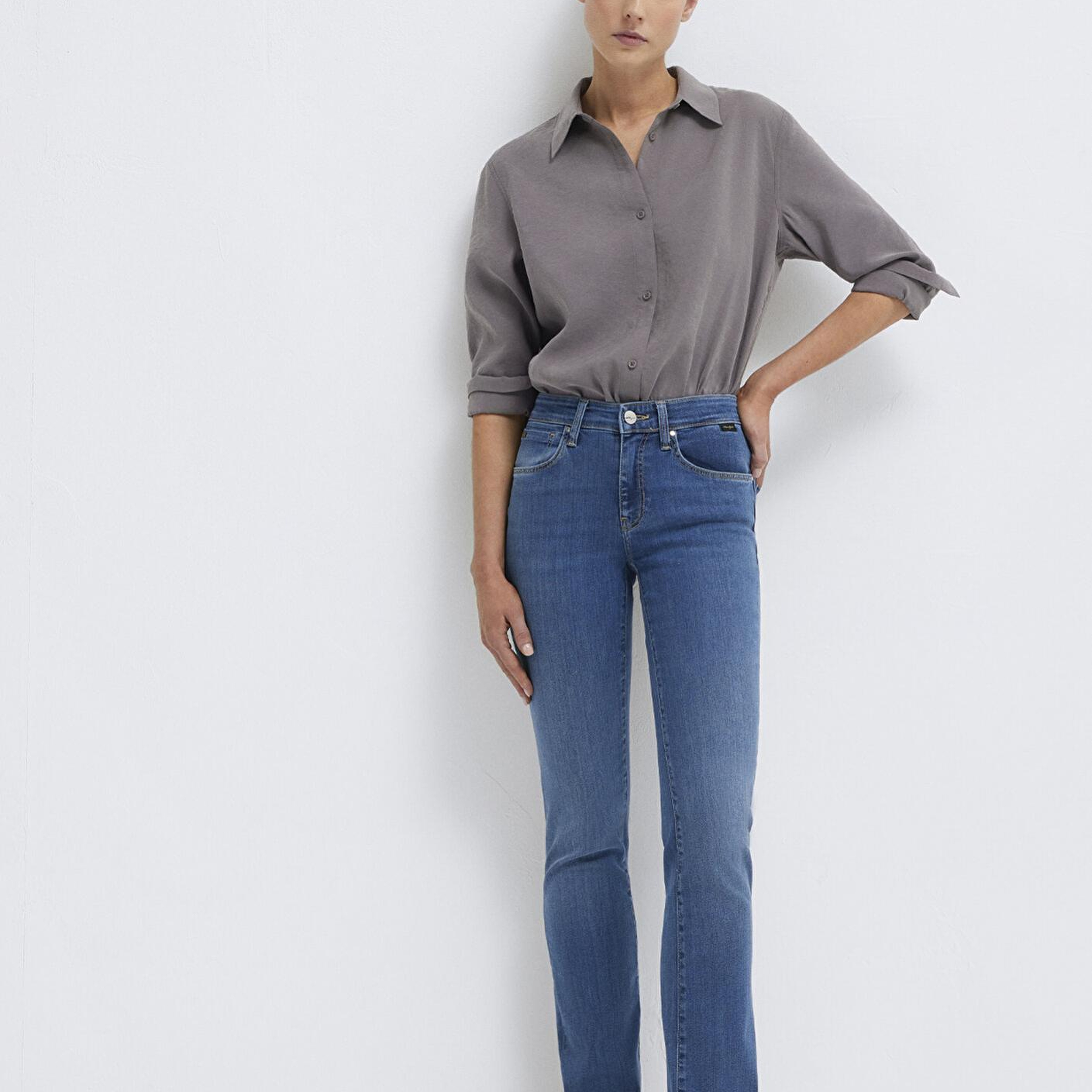 Mavi Mona Gold Klasik Gölgeli Indigo Mavisi Jean Pantolon 1049784195
