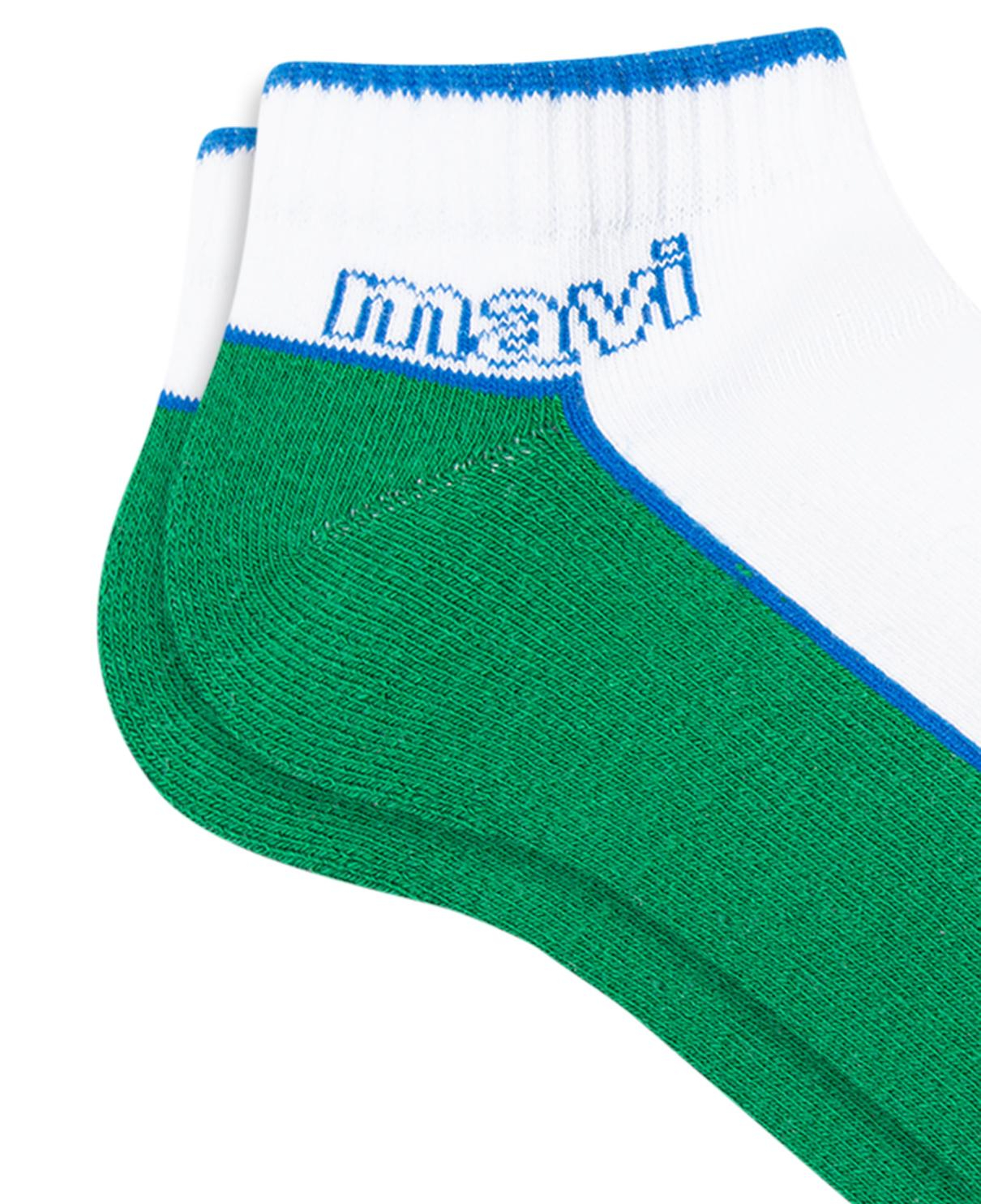 Mavi Yeşil Patik Çorap 0911128-31439