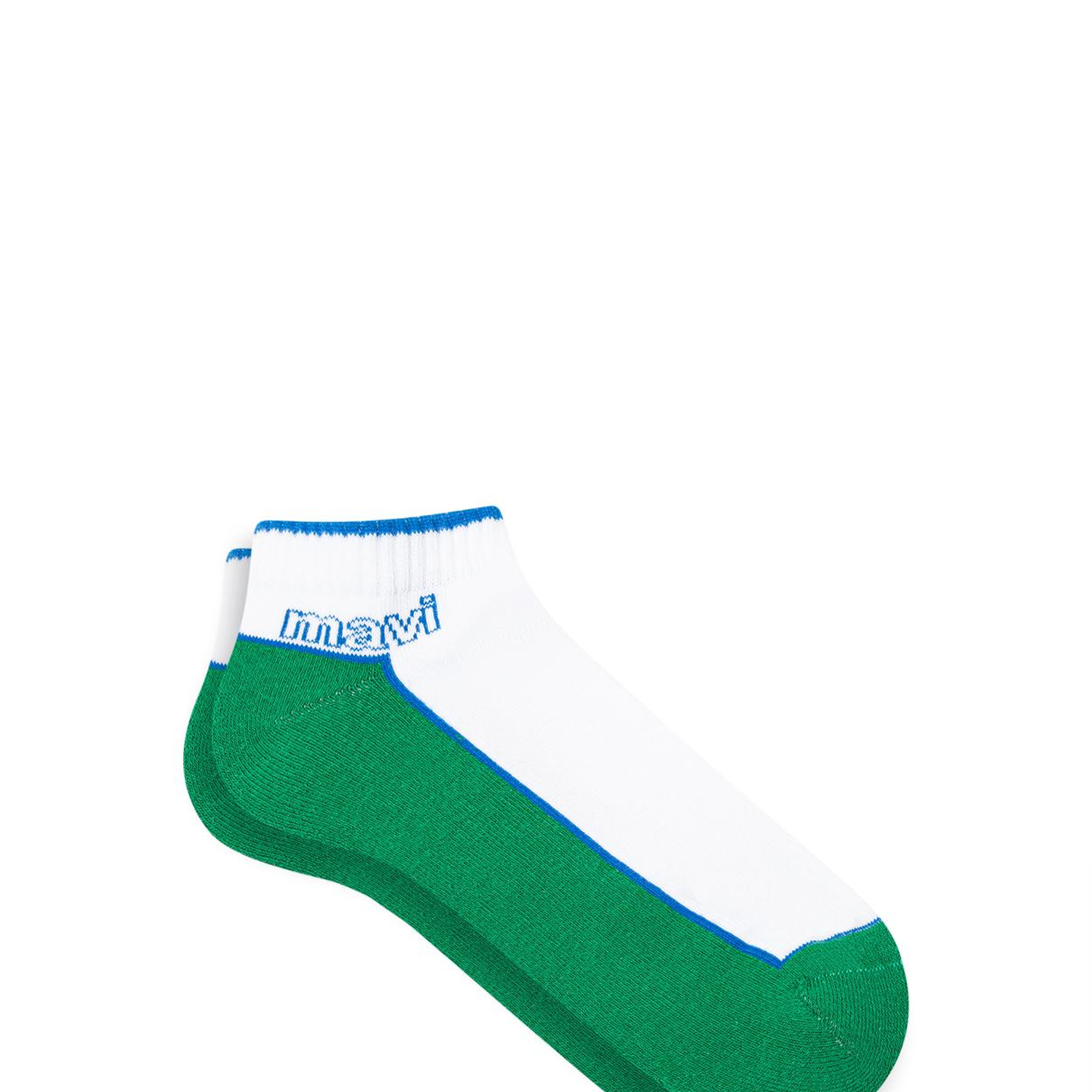 Mavi Yeşil Patik Çorap 0911128-31439