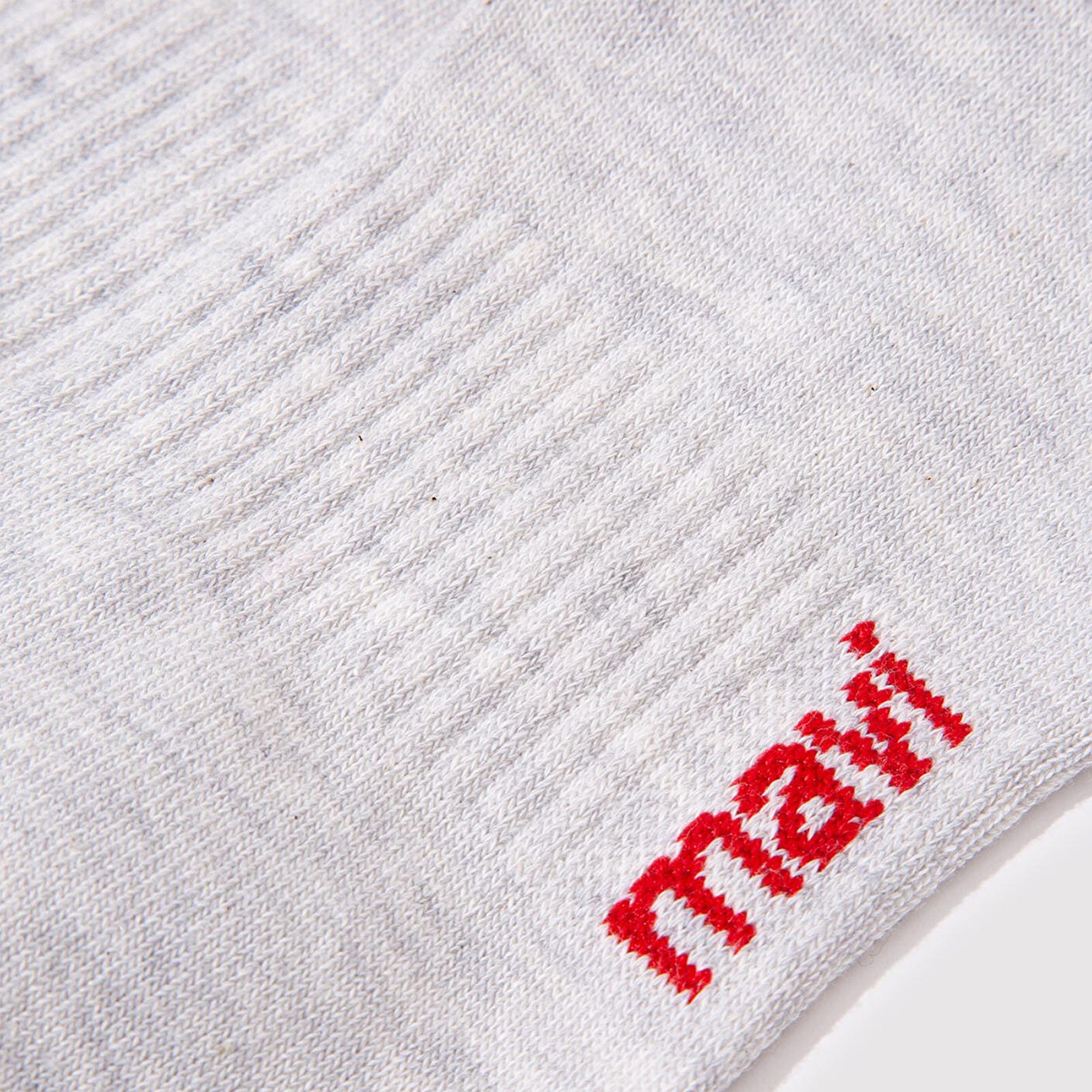 Mavi Mavi Logo Baskılı Gri Soket Çorap 0911160-82816