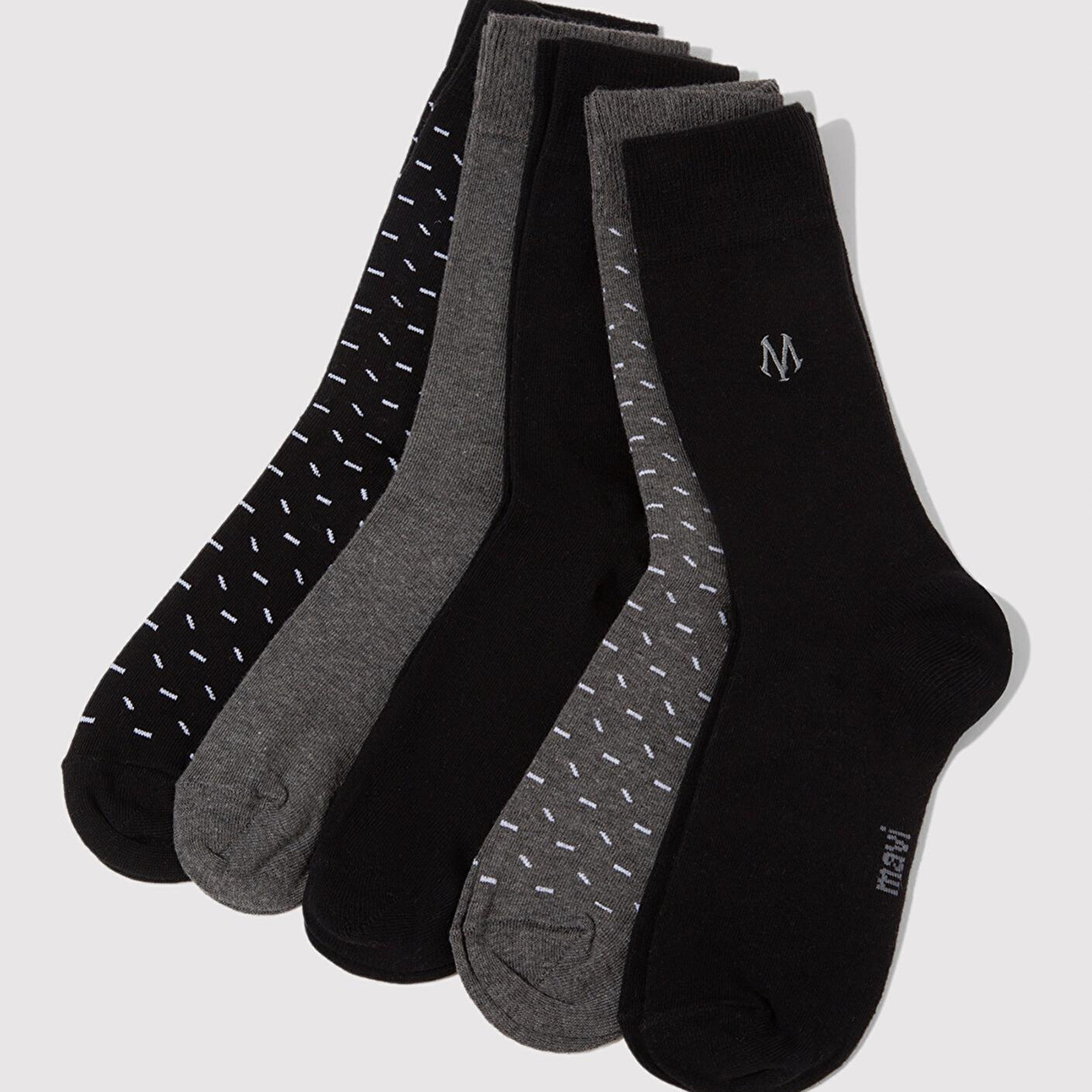 Mavi 5li Soket Çorap 0911231-900