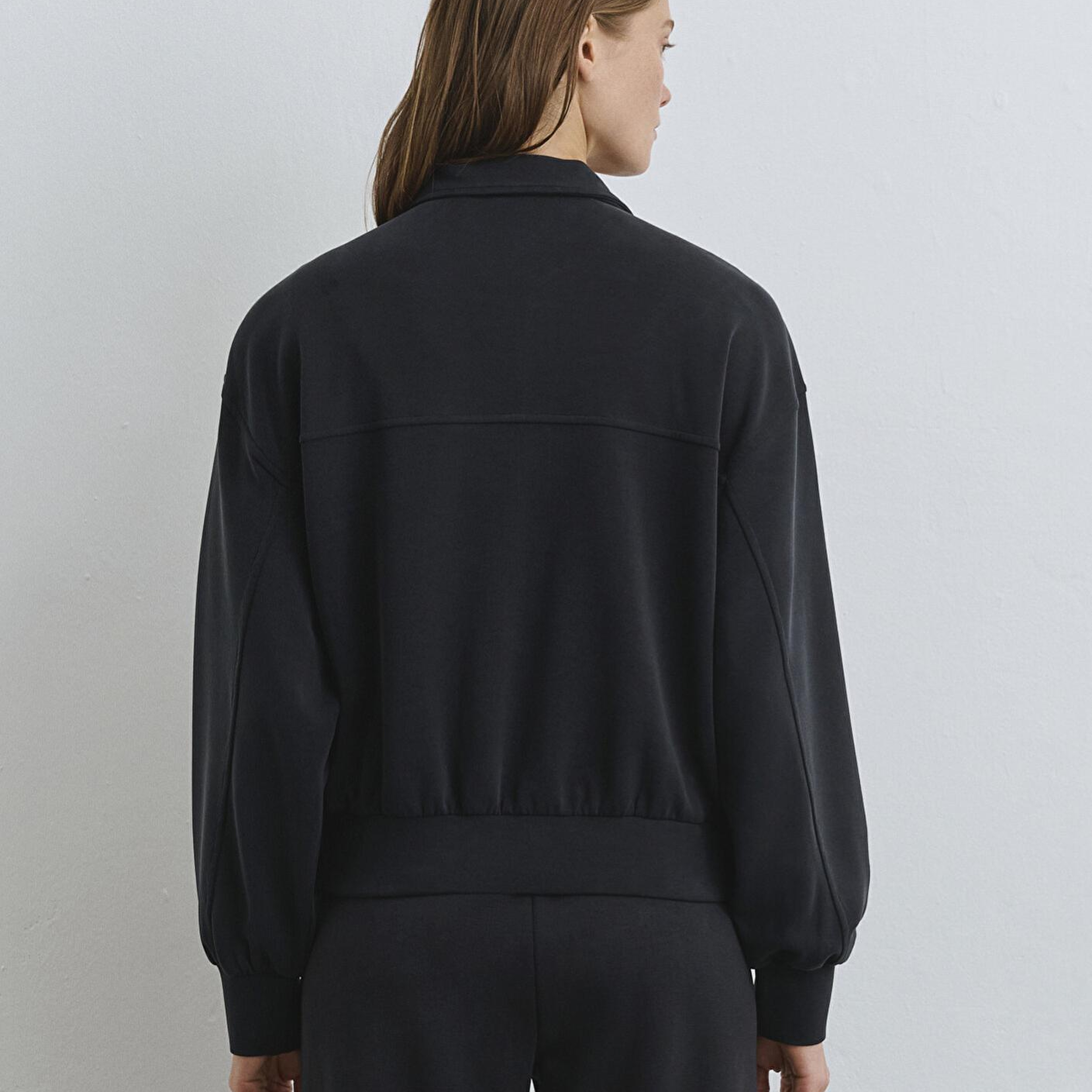 Mavi Sporty Lux Siyah (TENCEL™) Modal Sweatshirt 1S10059-900
