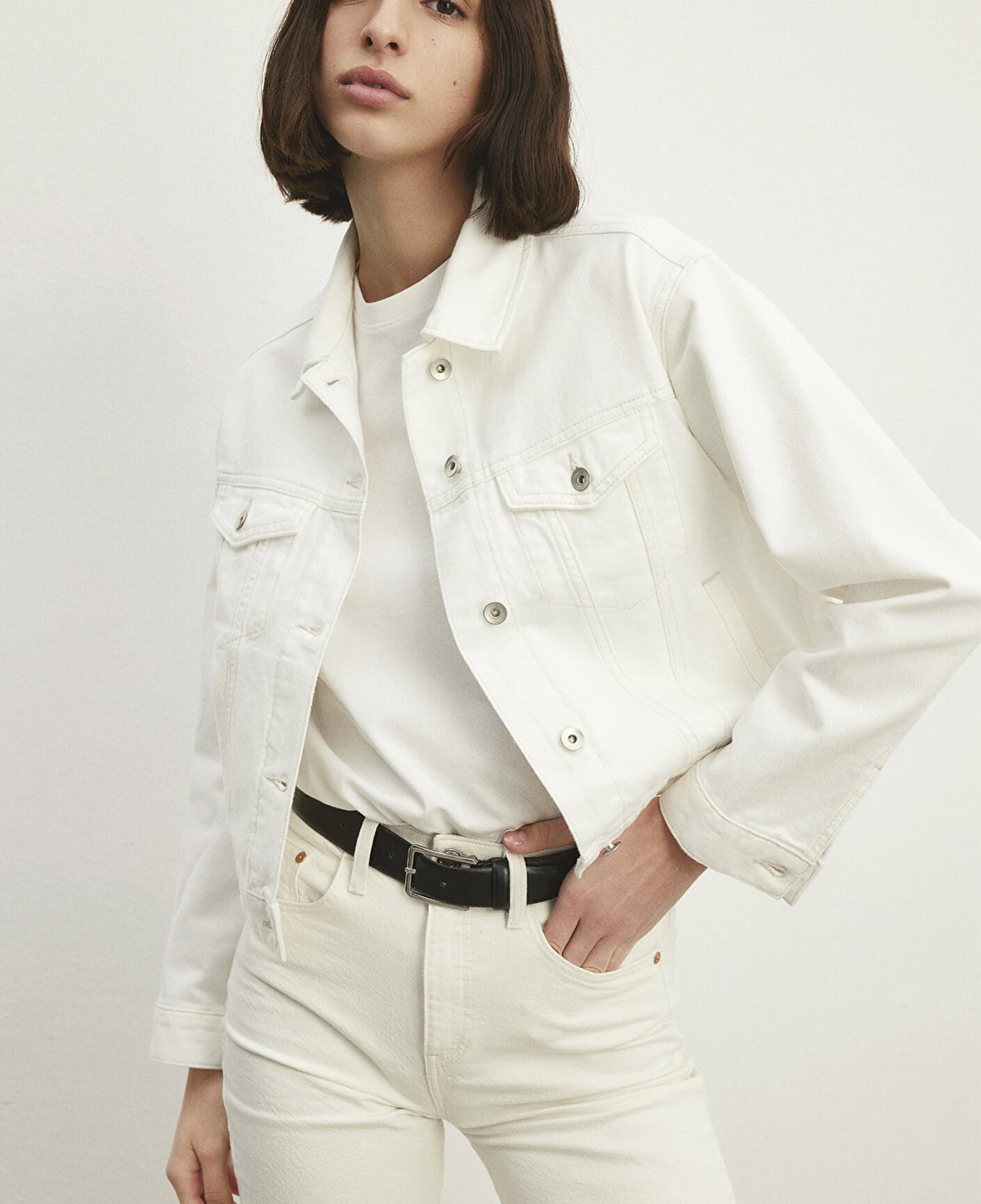 Mavi Megi Mavi Premium Kırık Beyaz Jean Ceket 1110389-86745