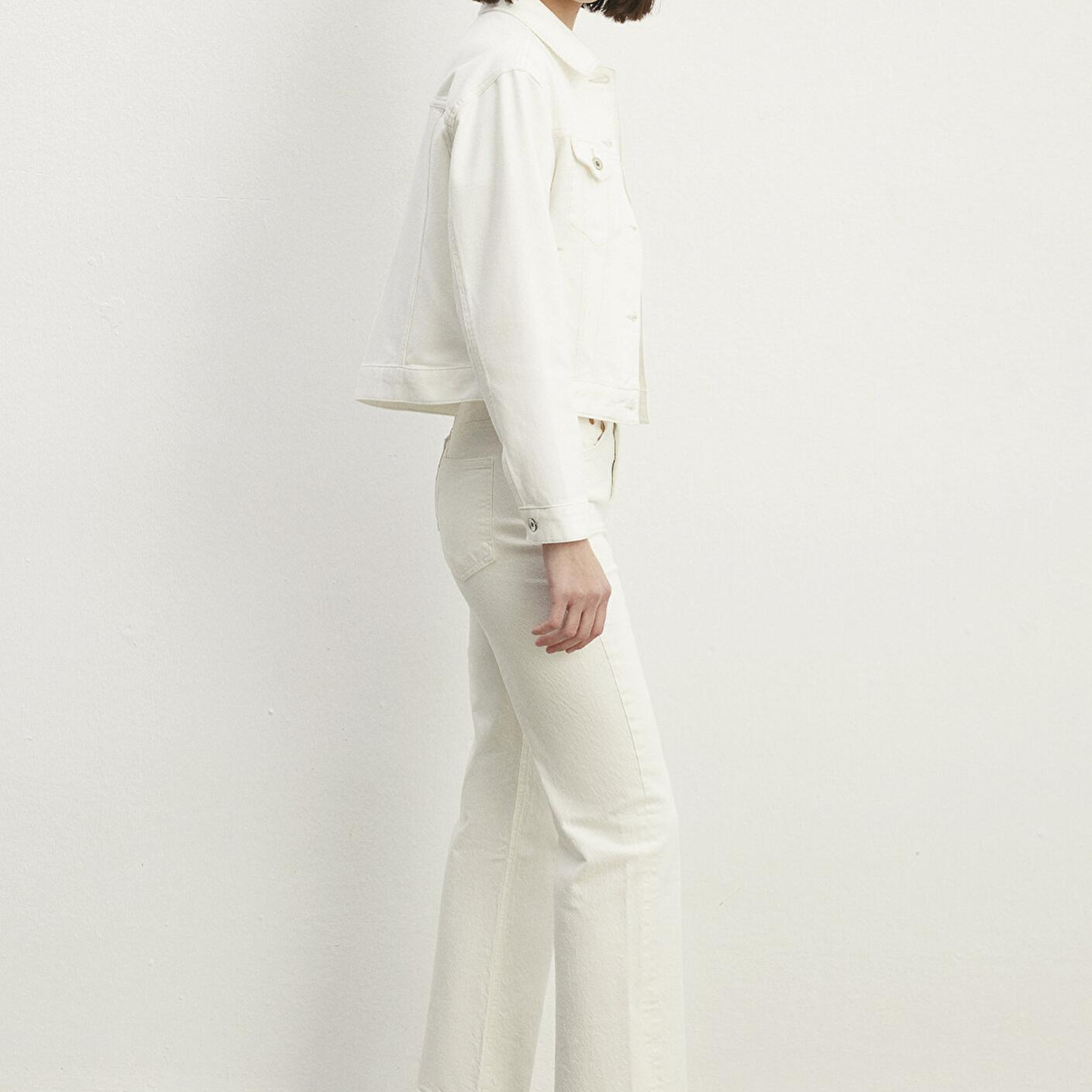 Mavi Megi Mavi Premium Kırık Beyaz Jean Ceket 1110389-86745