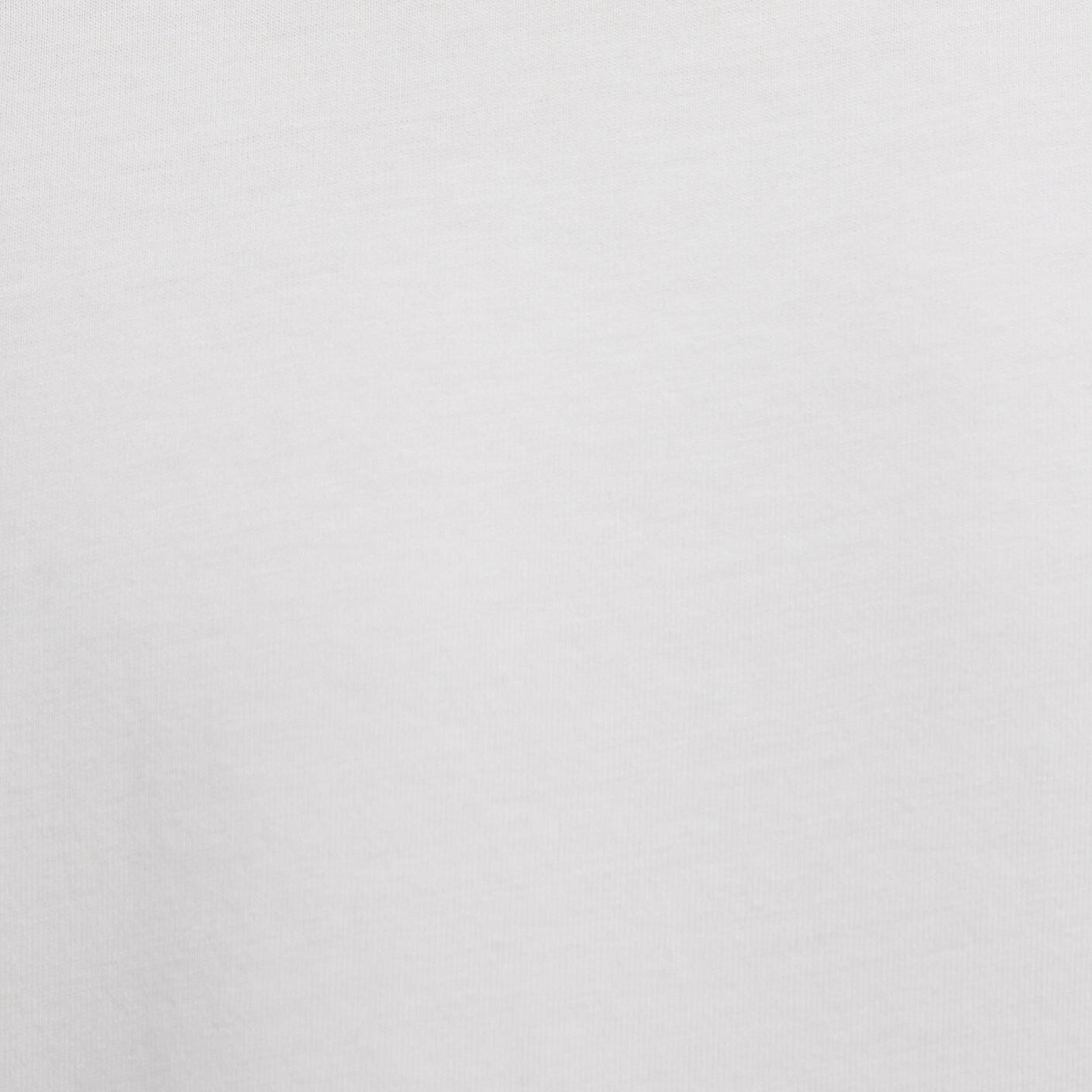 Mavi Etiket Detaylı Beyaz Basic Tişört Loose Fit / Bol Rahat Kesim 0611824-70057