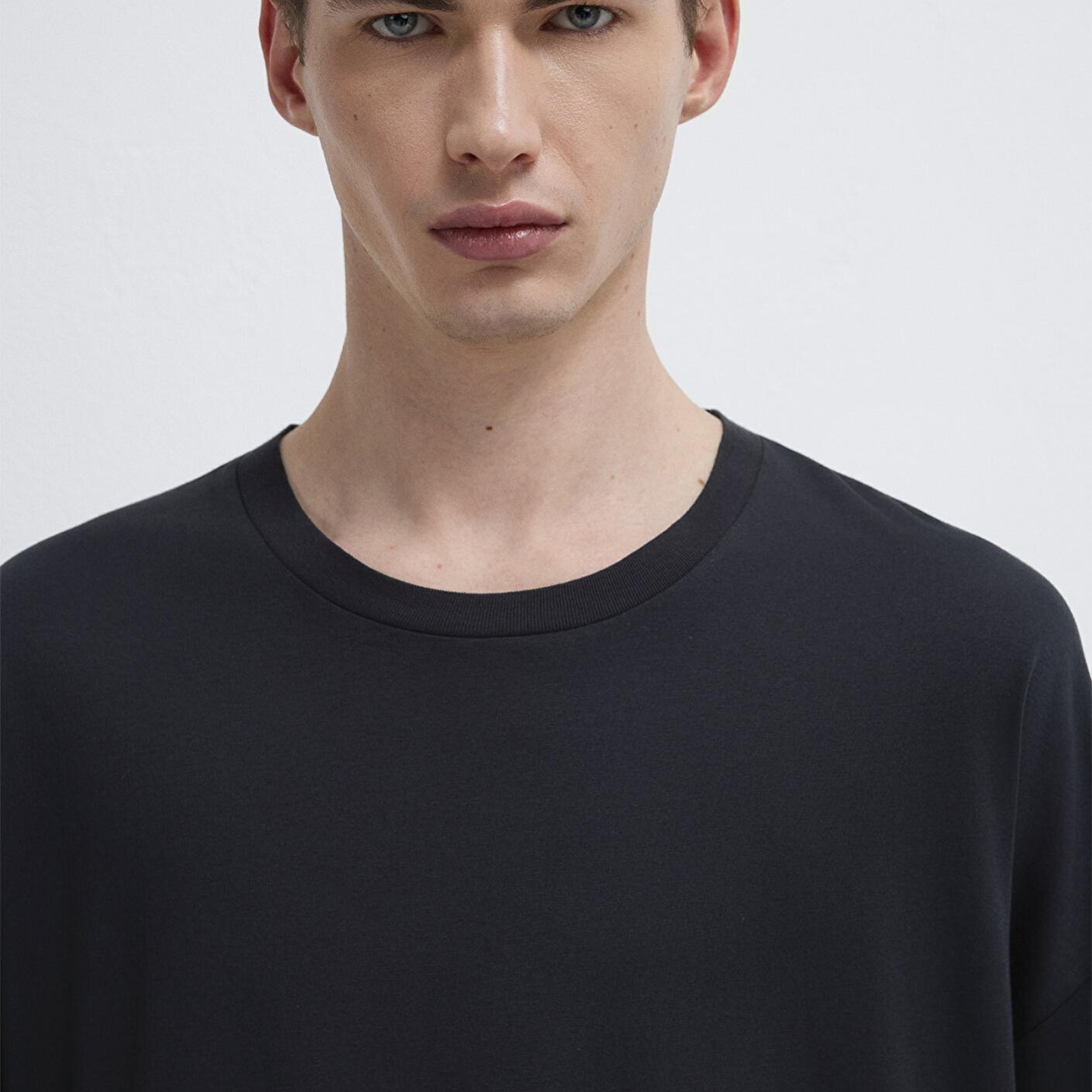 Mavi 2li Oversize Basic Tişört Oversize / Geniş Kesim 0612162-620