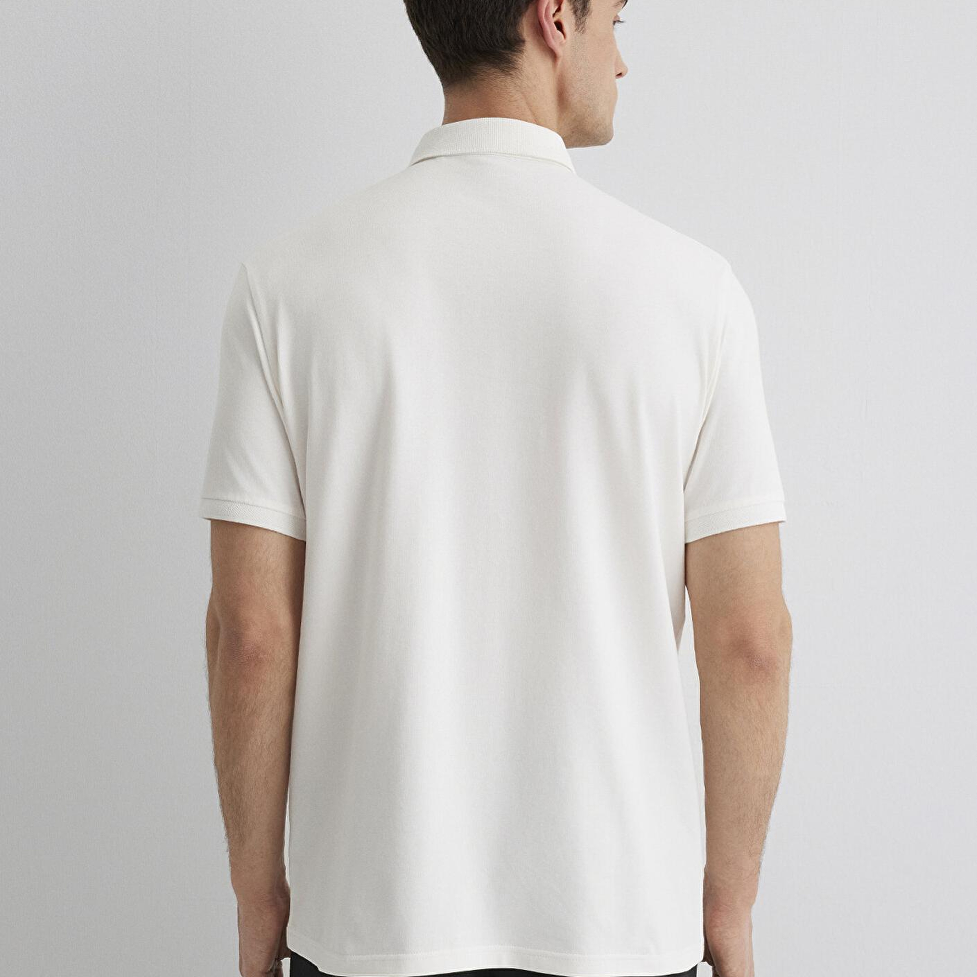 Mavi Beyaz Polo Tişört Regular Fit / Normal Kesim 0612011-70057