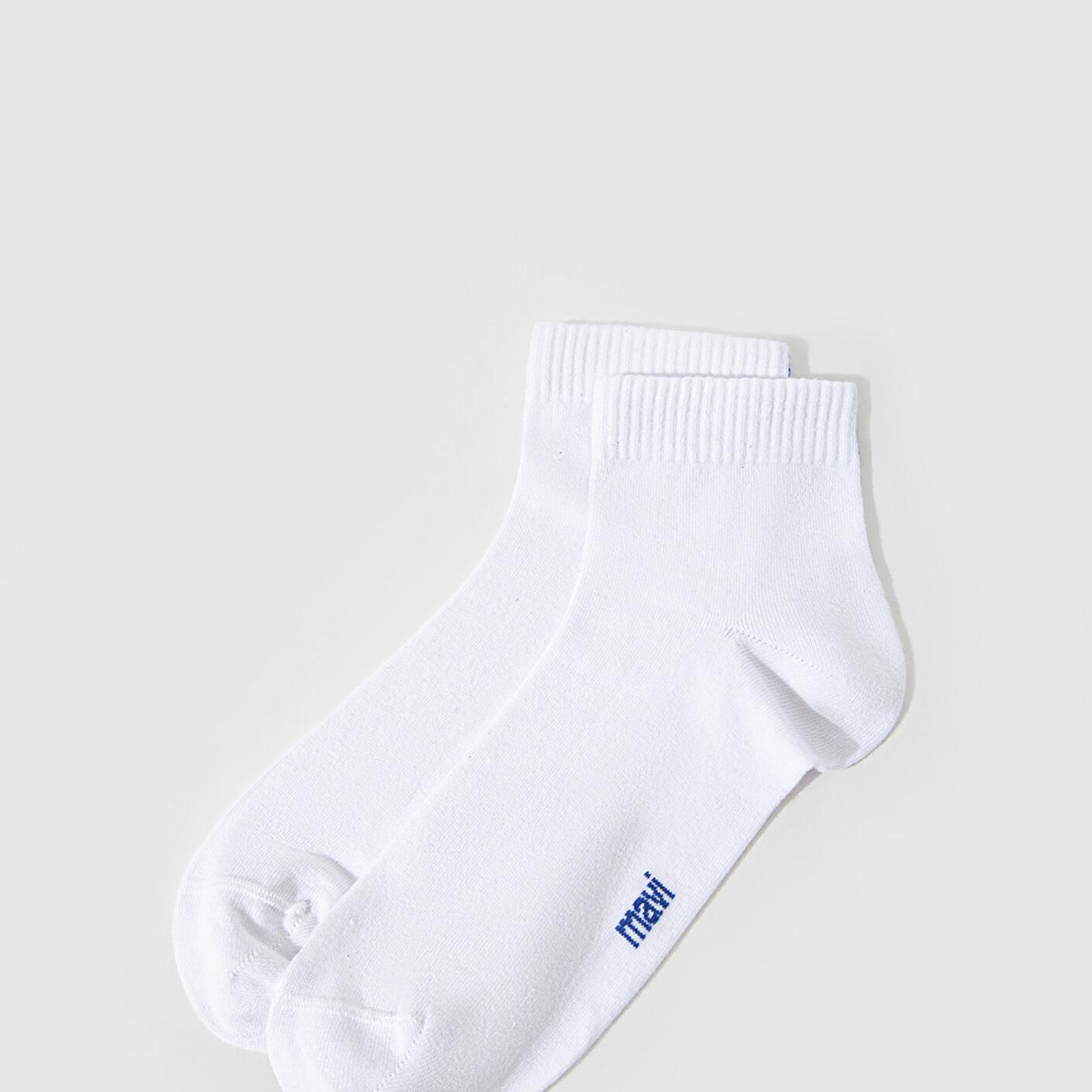 Mavi Beyaz Soket Çorap 0911597-620