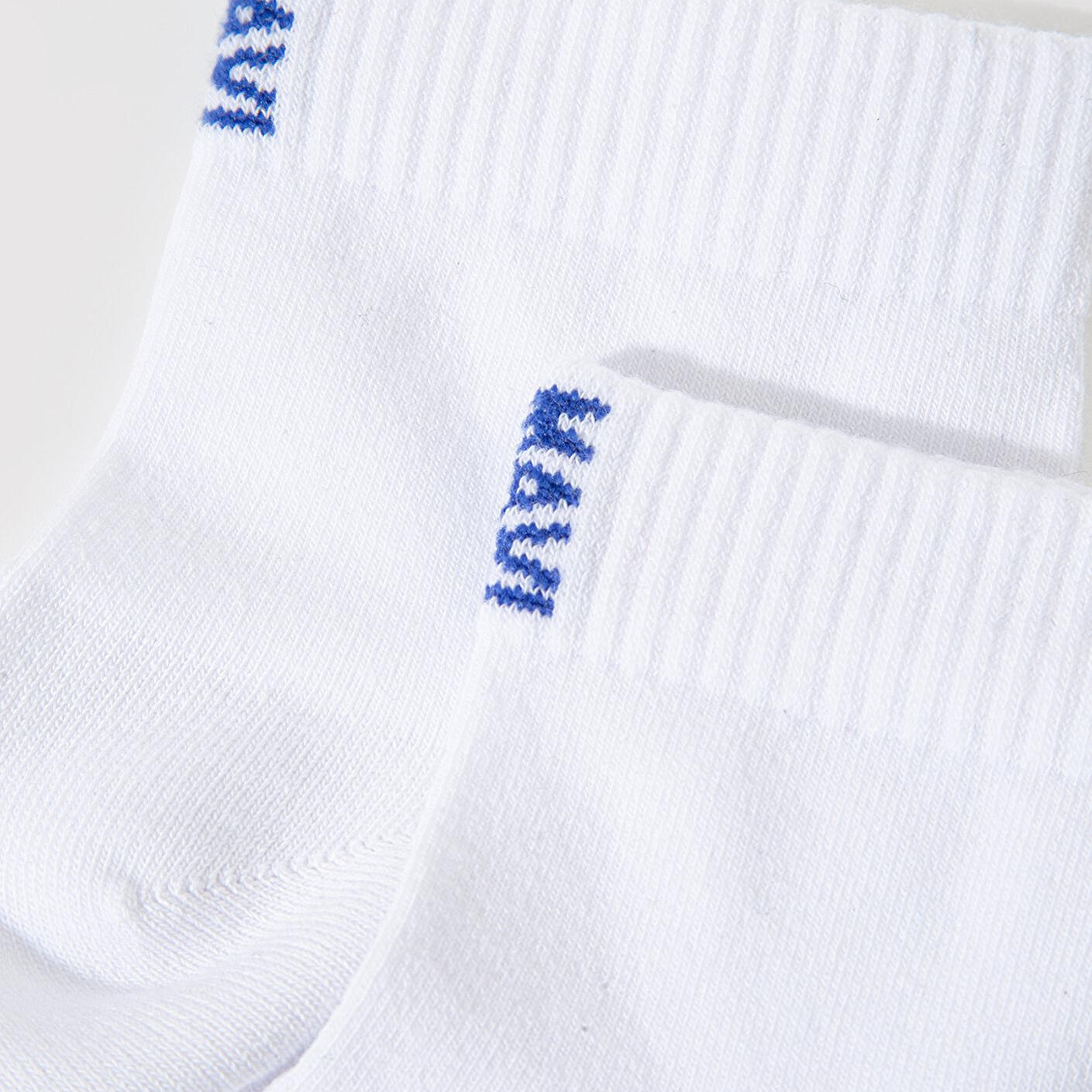 Mavi Beyaz Soket Çorap 0911597-620