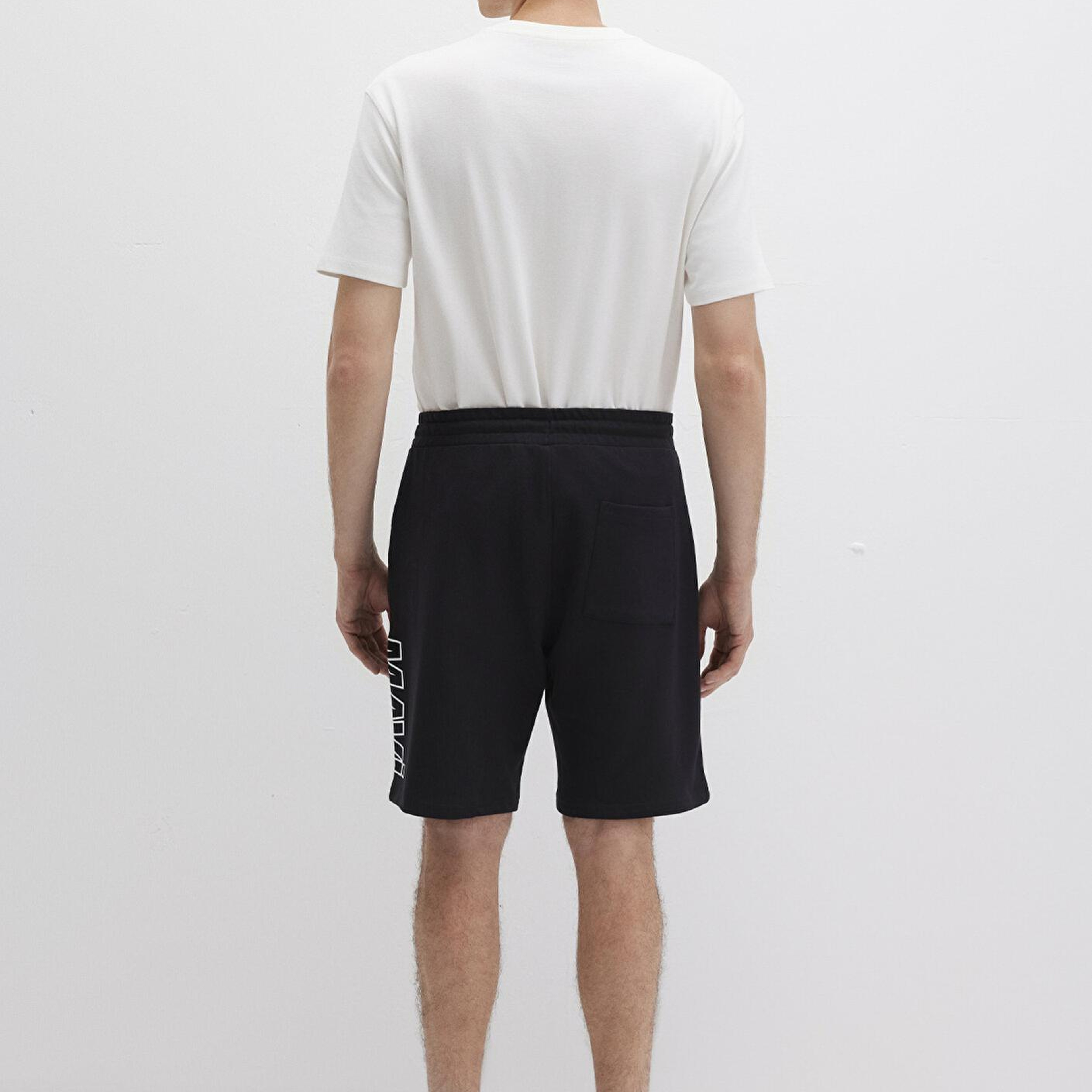 Mavi Mavi Baskılı Siyah Şort 0410225-900