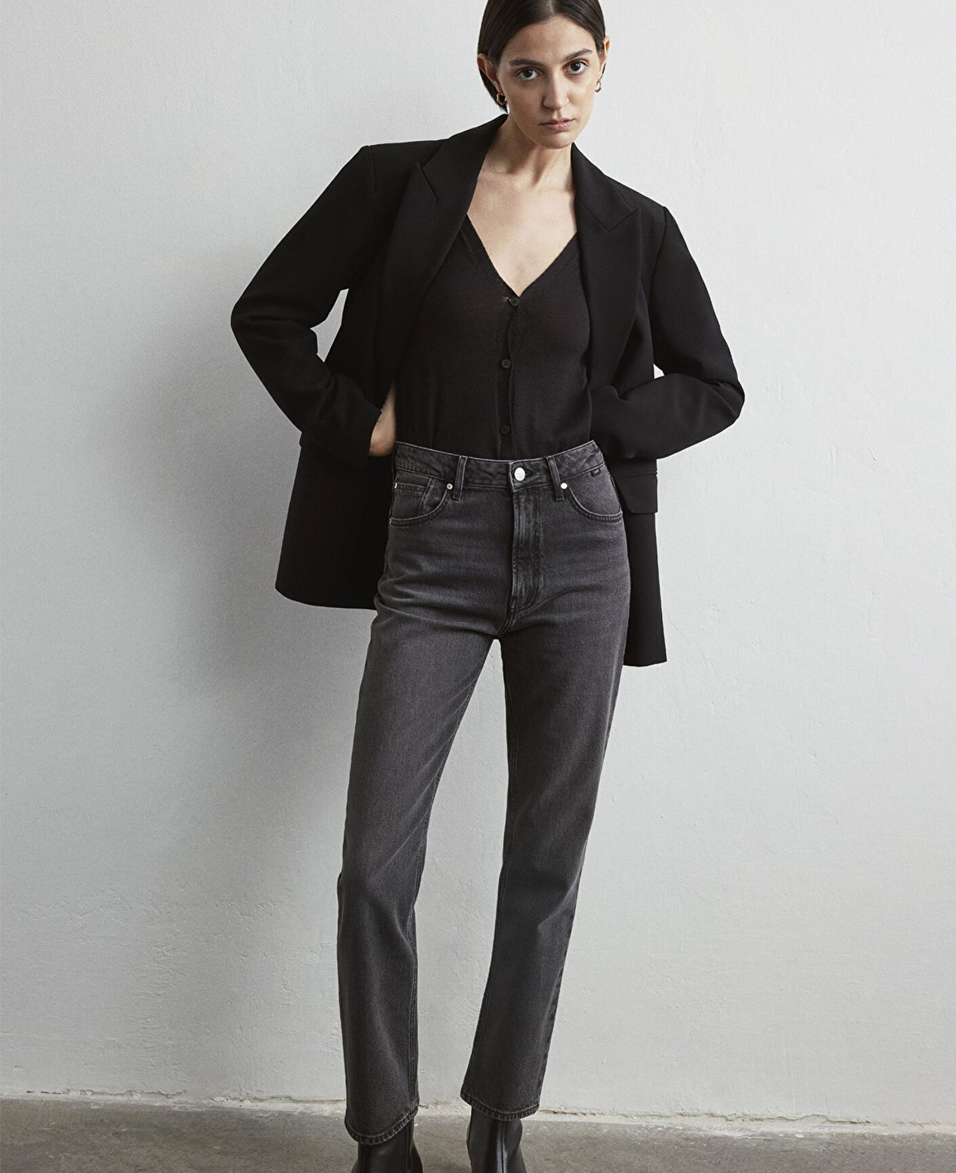 Mavi Rockstar Iconic Antrasit Smoke Jean Pantolon 1010762-87747