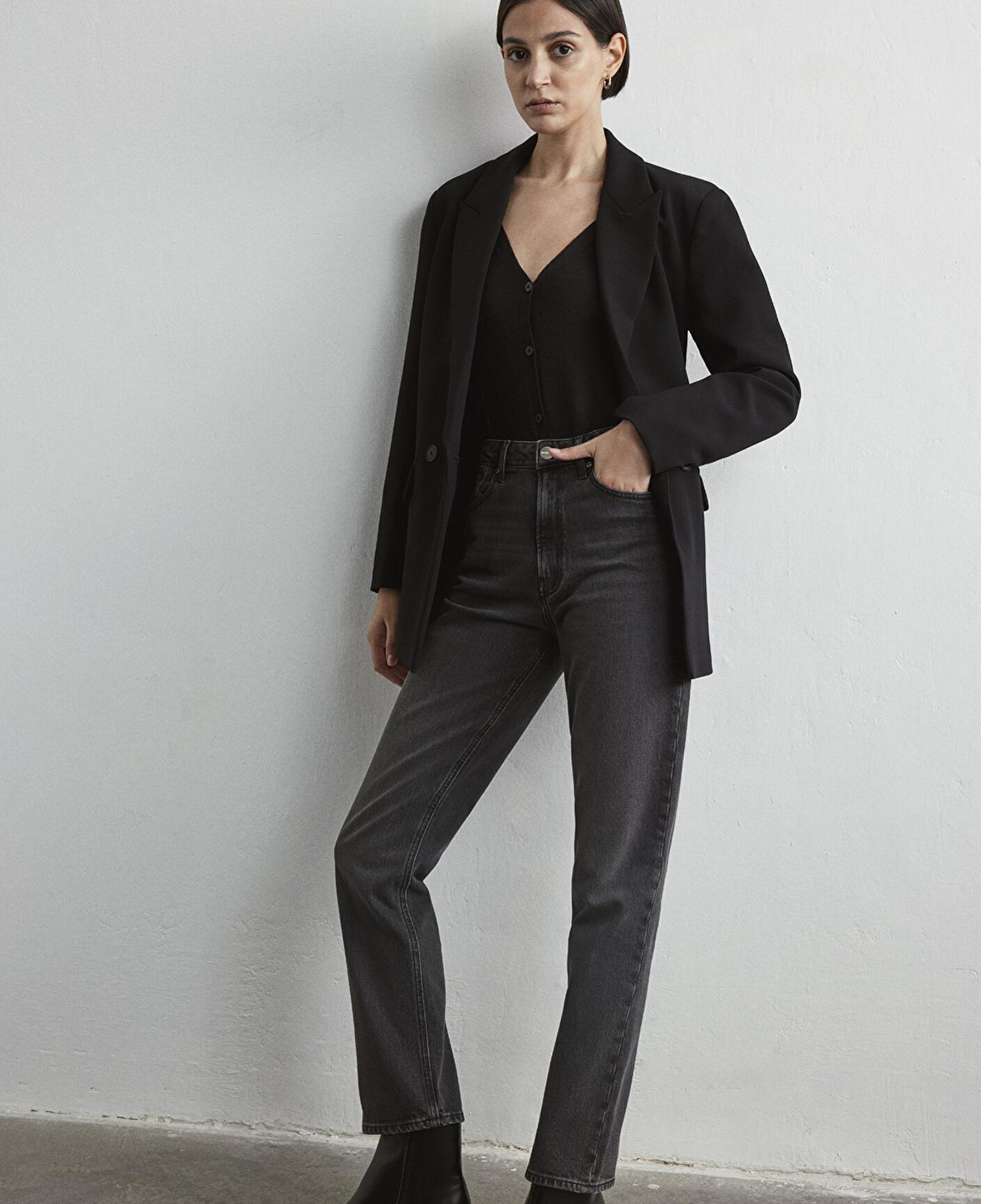 Mavi Rockstar Iconic Antrasit Smoke Jean Pantolon 1010762-87747