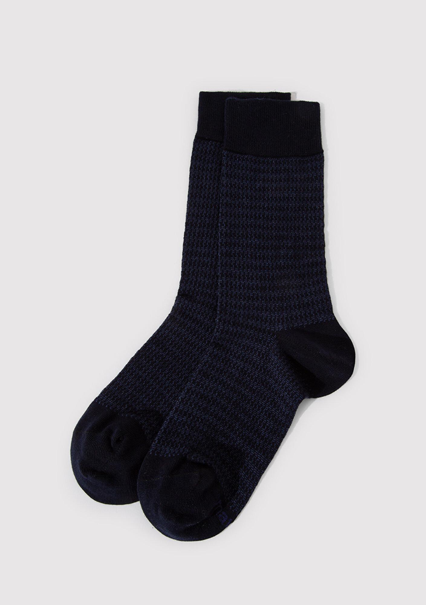 Mavi Lacivert Soket Çorap 0911602-32184