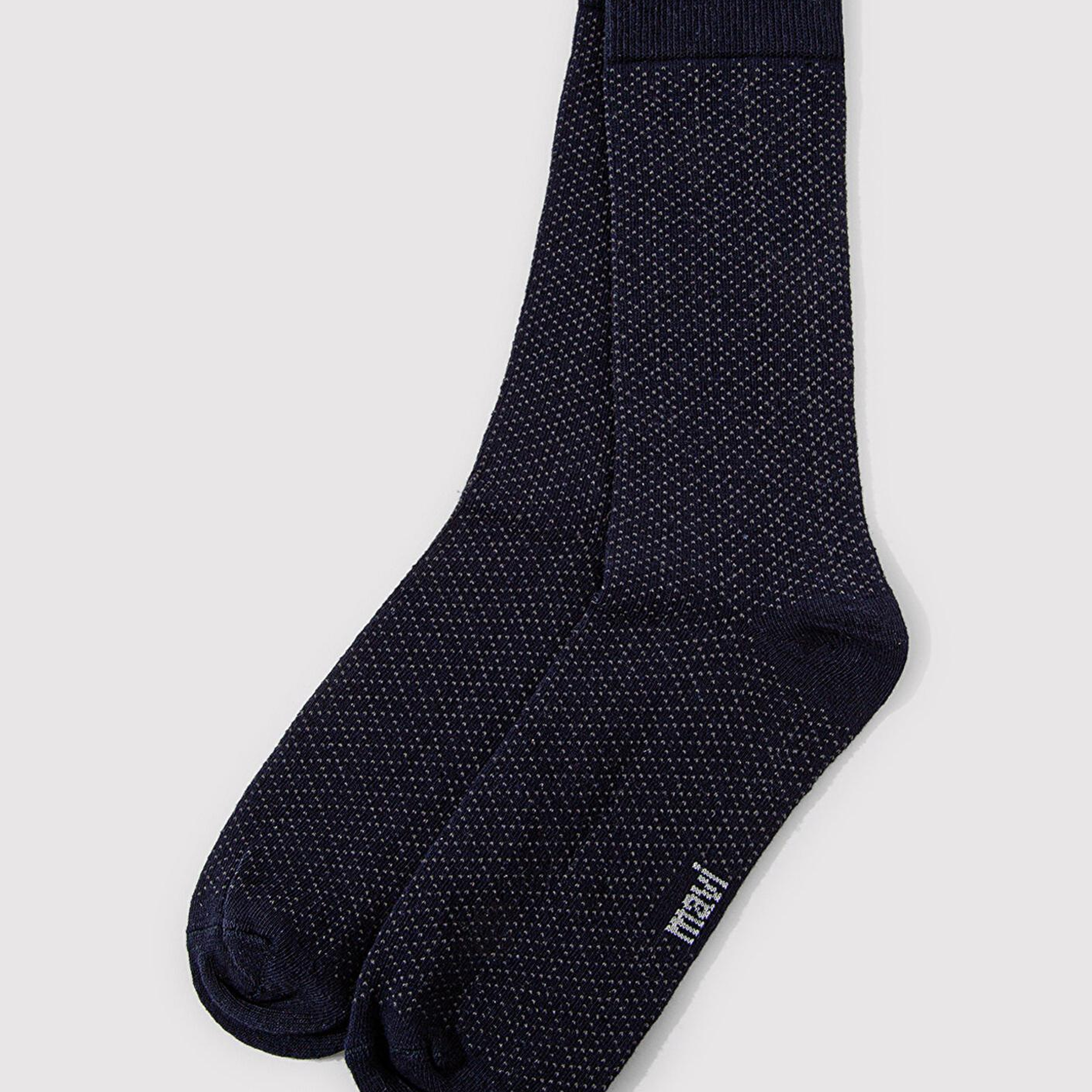 Mavi Desenli Lacivert Soket Çorap 0911581-32184