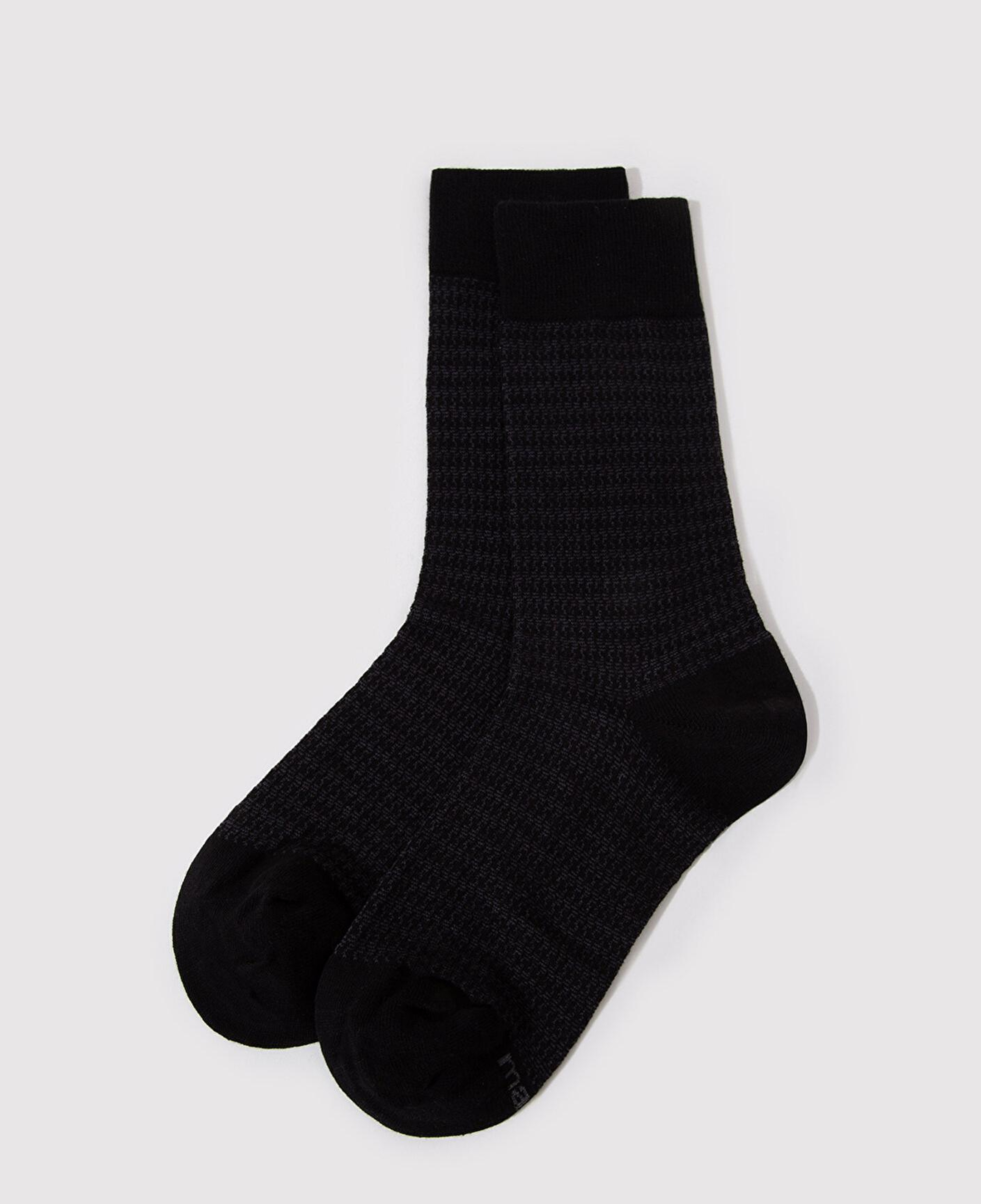 Mavi Siyah Soket Çorap 0911602-900