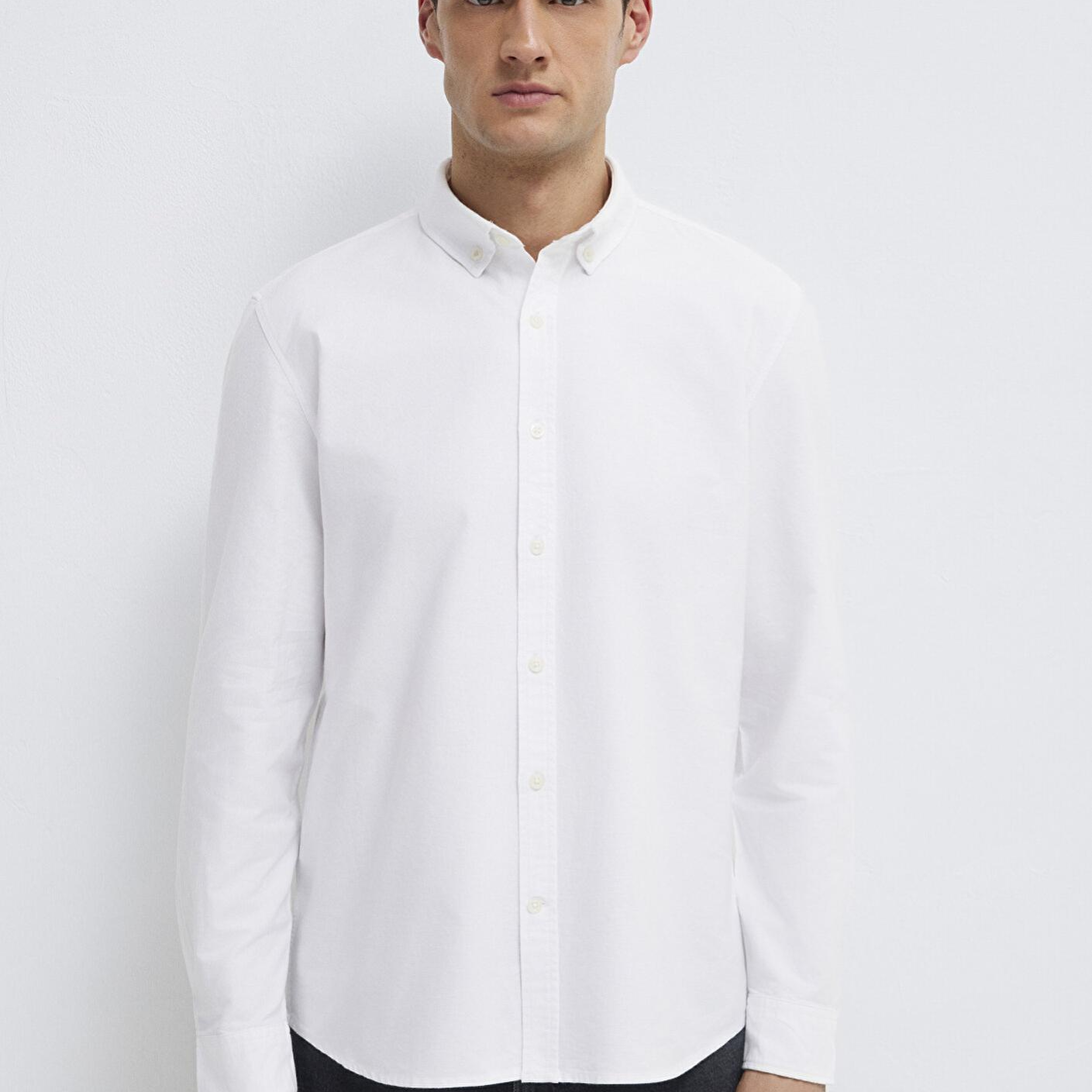 Mavi Beyaz Gömlek Regular Fit / Normal Kesim 0211199-620