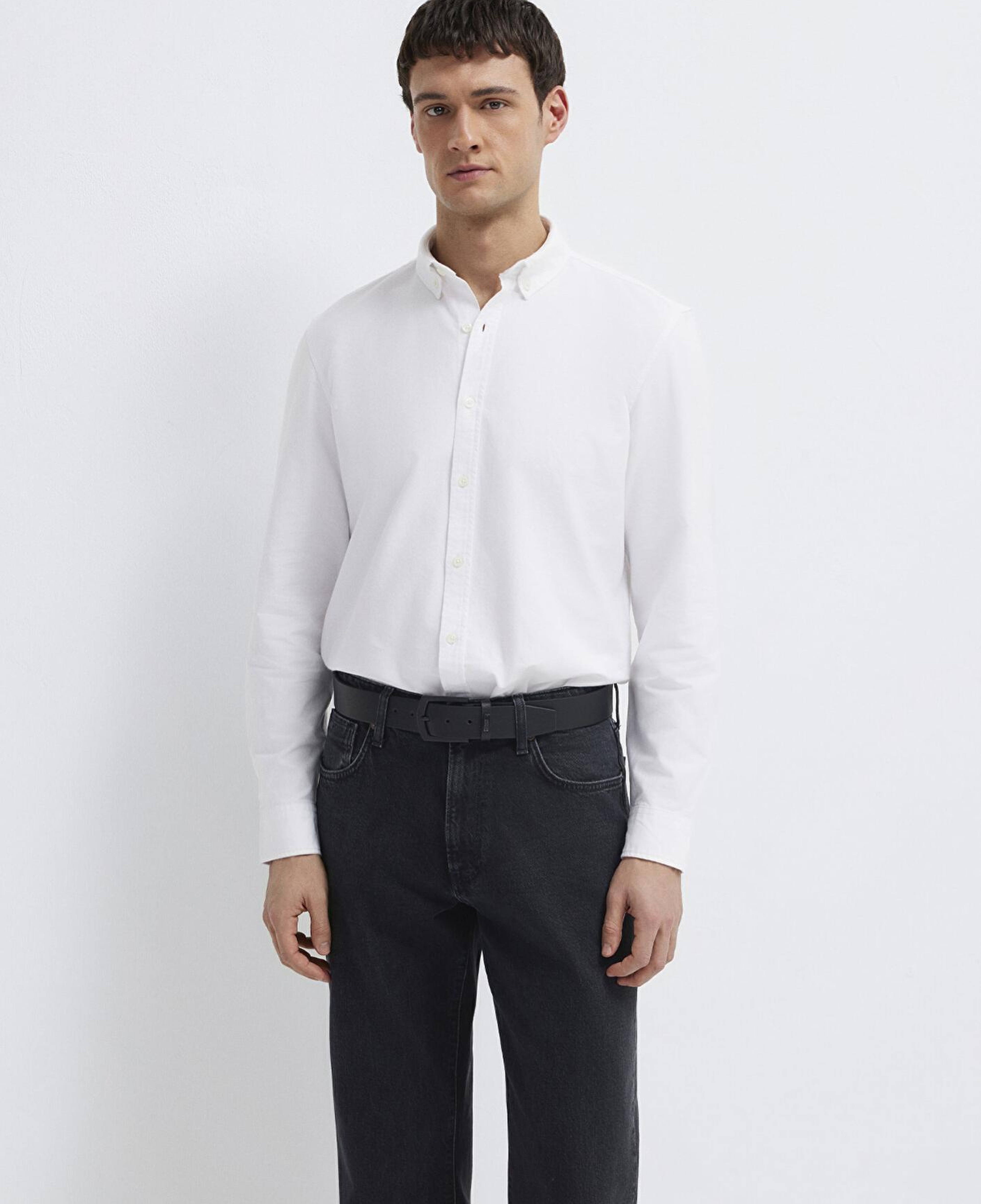 Mavi Beyaz Gömlek Regular Fit / Normal Kesim 0211199-620