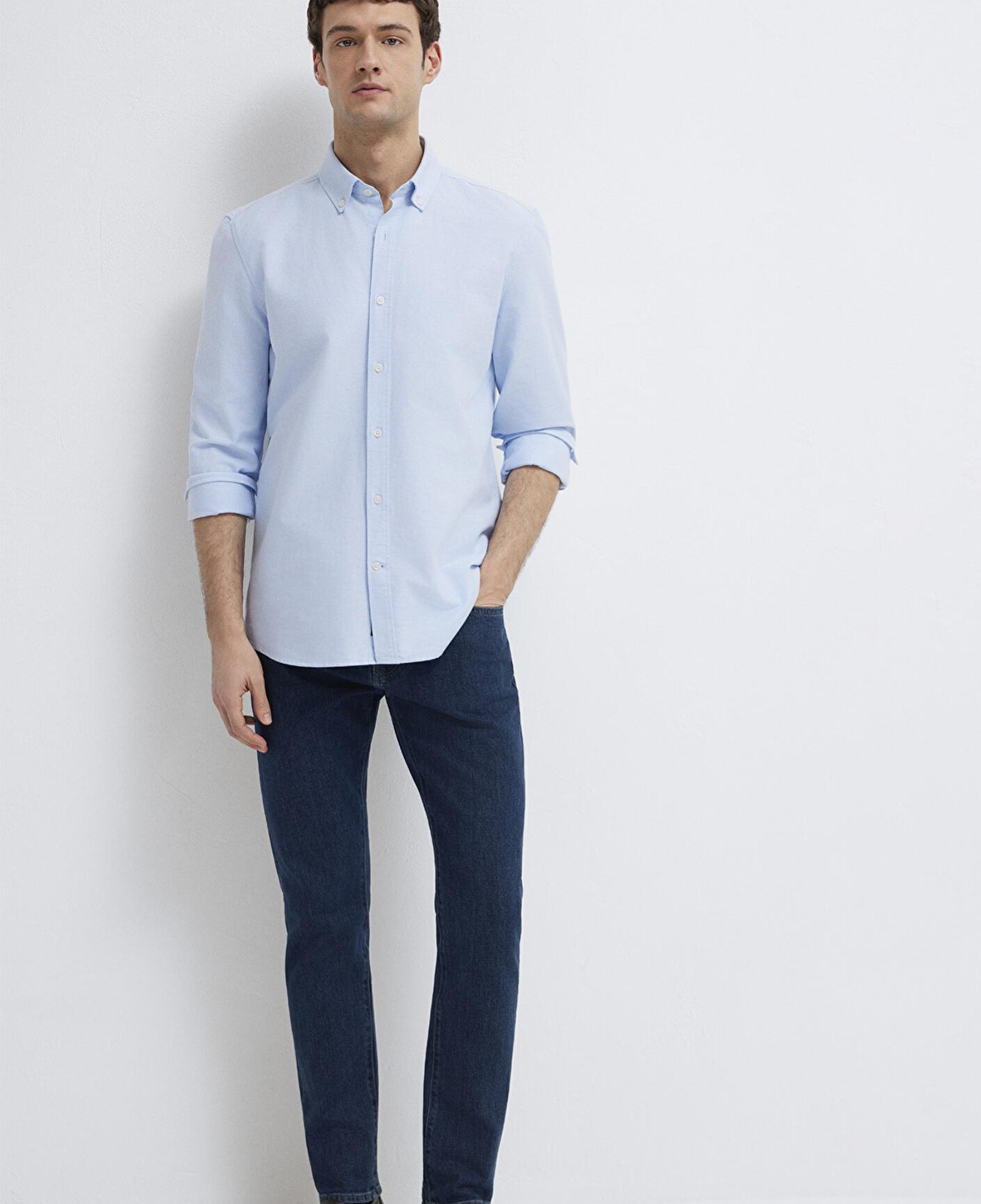 Mavi Mavi Gömlek Regular Fit / Normal Kesim 0211199-70804