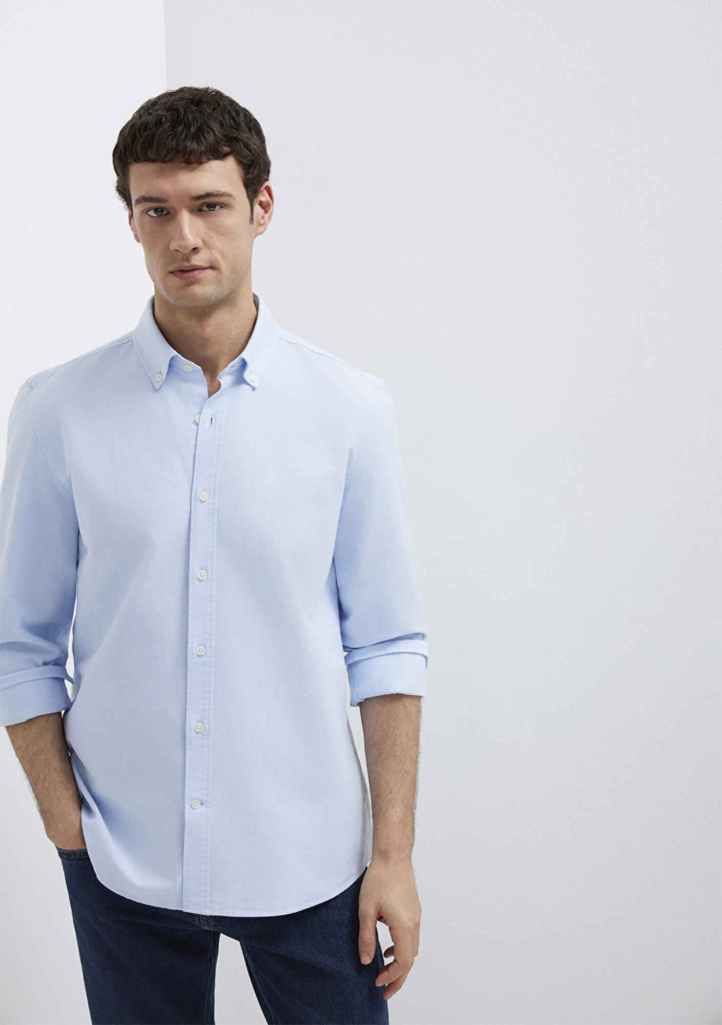 Mavi Mavi Gömlek Regular Fit / Normal Kesim 0211199-70804