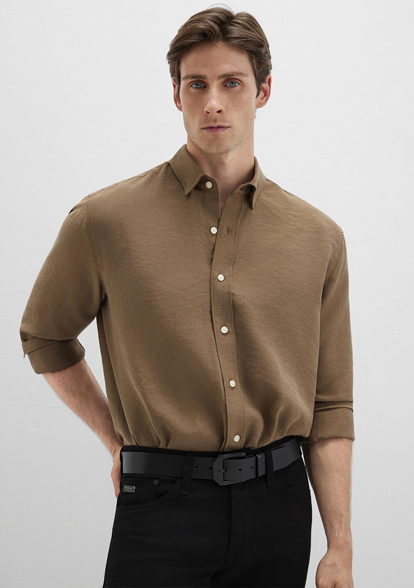 Mavi Siyah Deri Kemer 0911647-900