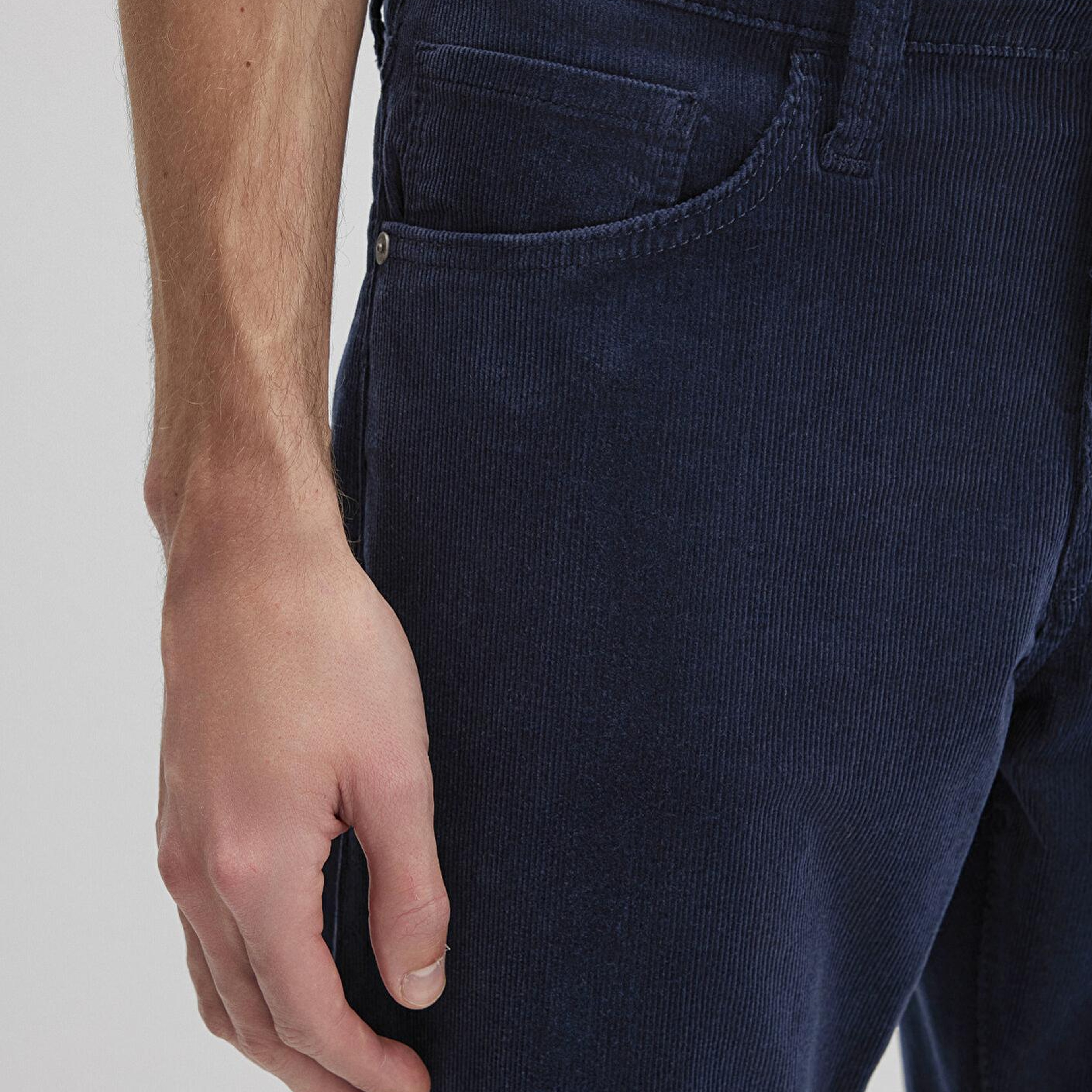 Mavi Hunter Koyu Lacivert Kadife Pantolon 0020282653