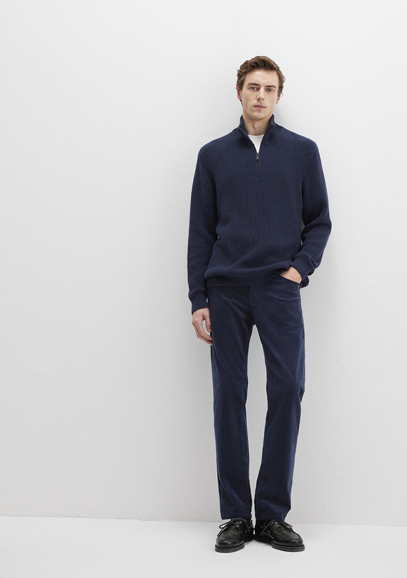 Mavi Hunter Koyu Lacivert Kadife Pantolon 0020282653