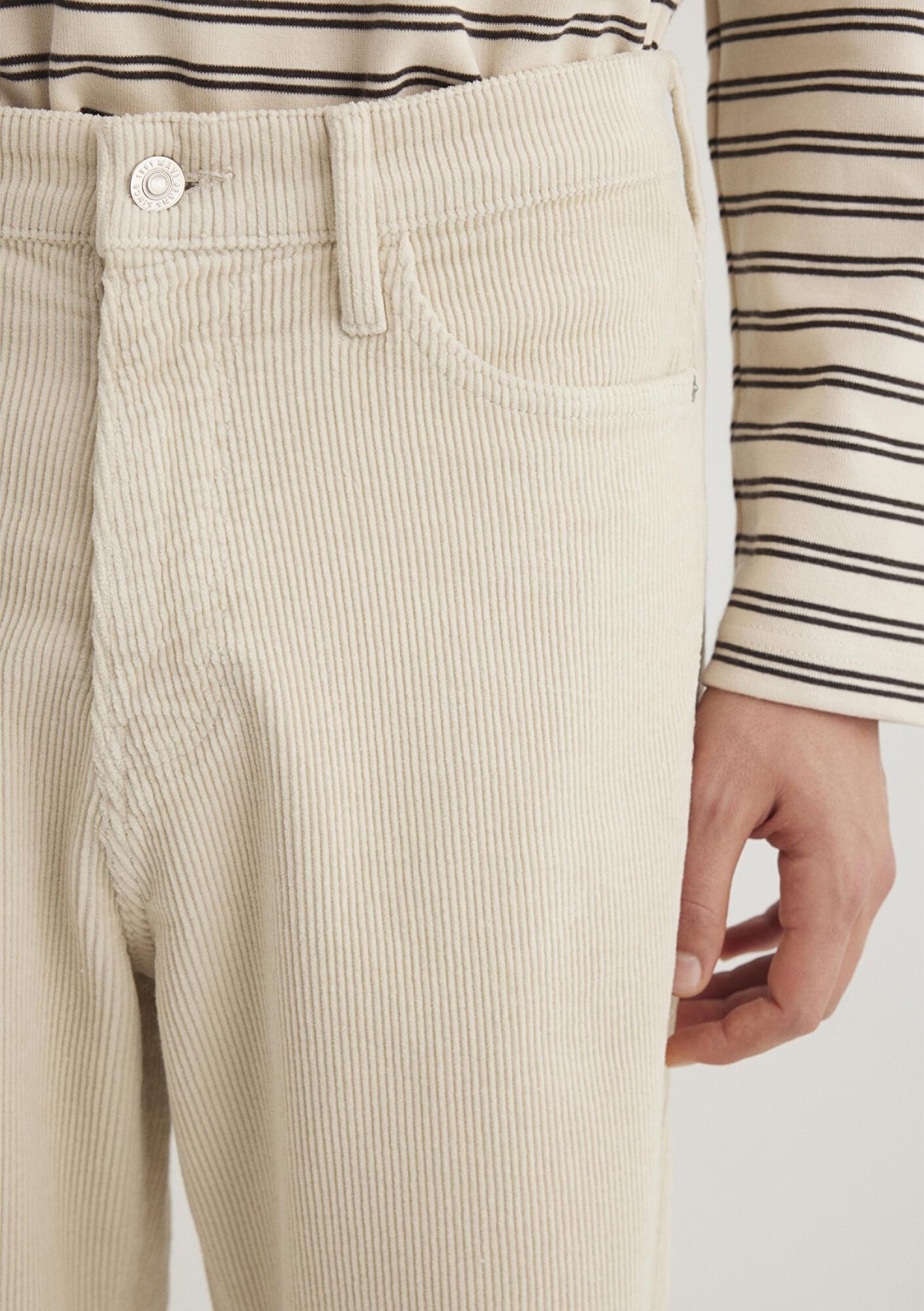 Mavi Atlanta Street Ekru Kadife Pantolon 0010305-89111