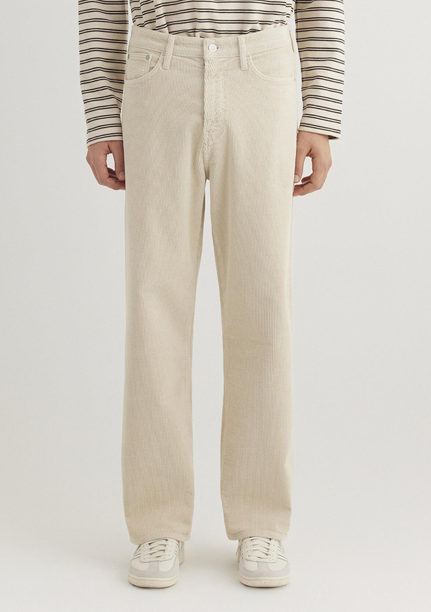 Mavi Atlanta Street Ekru Kadife Pantolon 0010305-89111