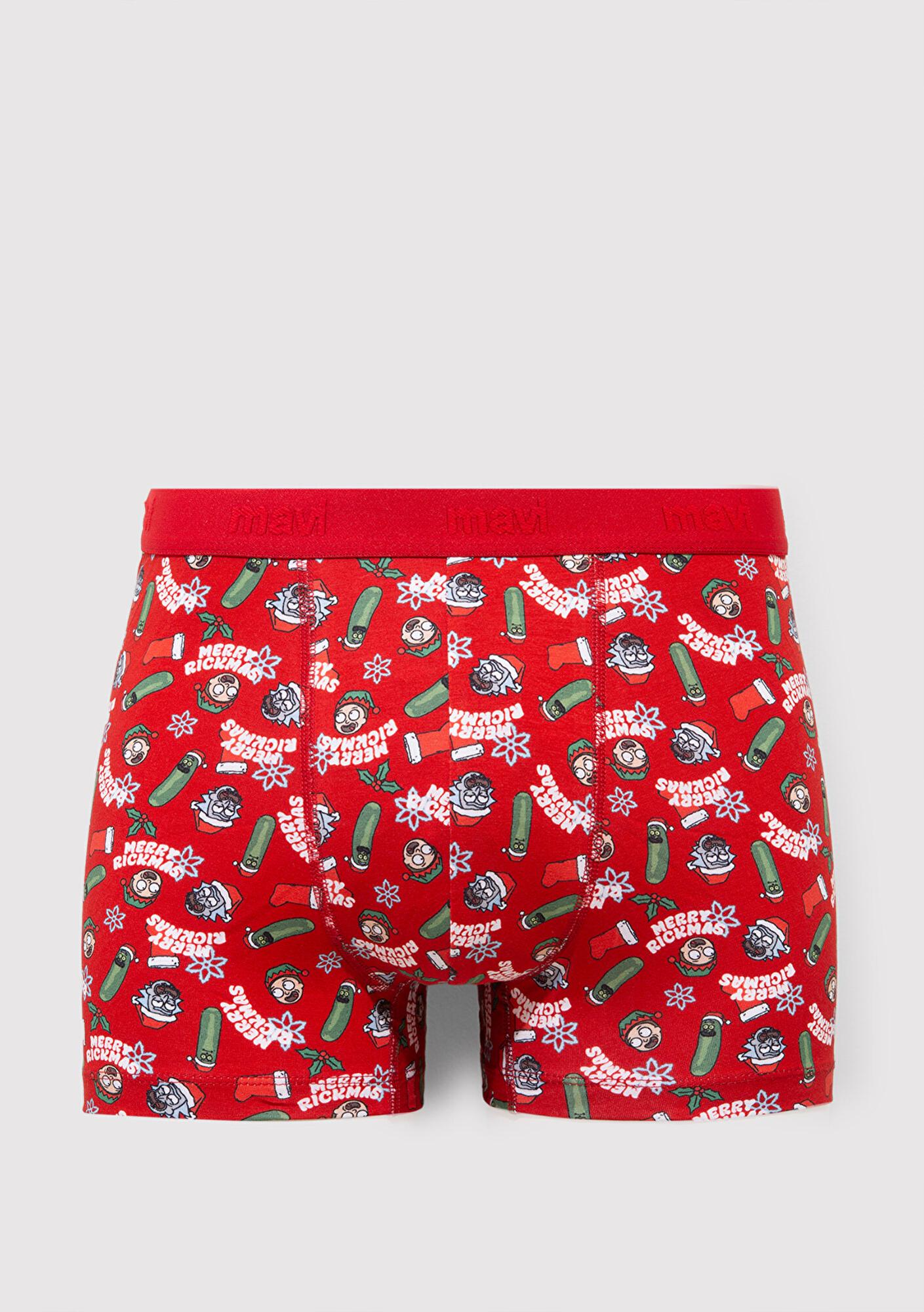 Mavi Yılbaşı Temalı Rick And Morty Boxer 0911246-32421