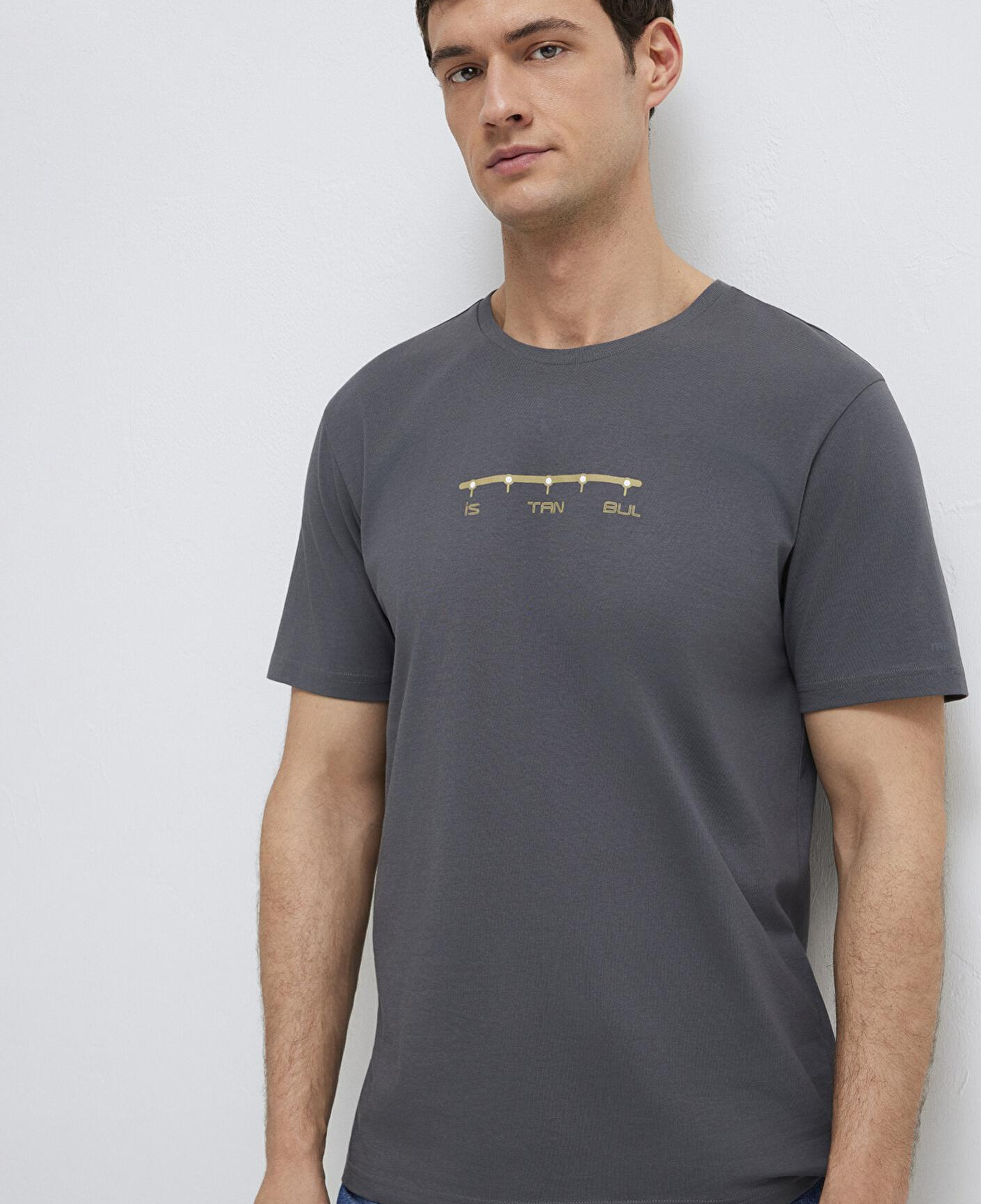 Mavi Antrasit İstanbul Tişört Regular Fit / Normal Kesim 0612452-85309