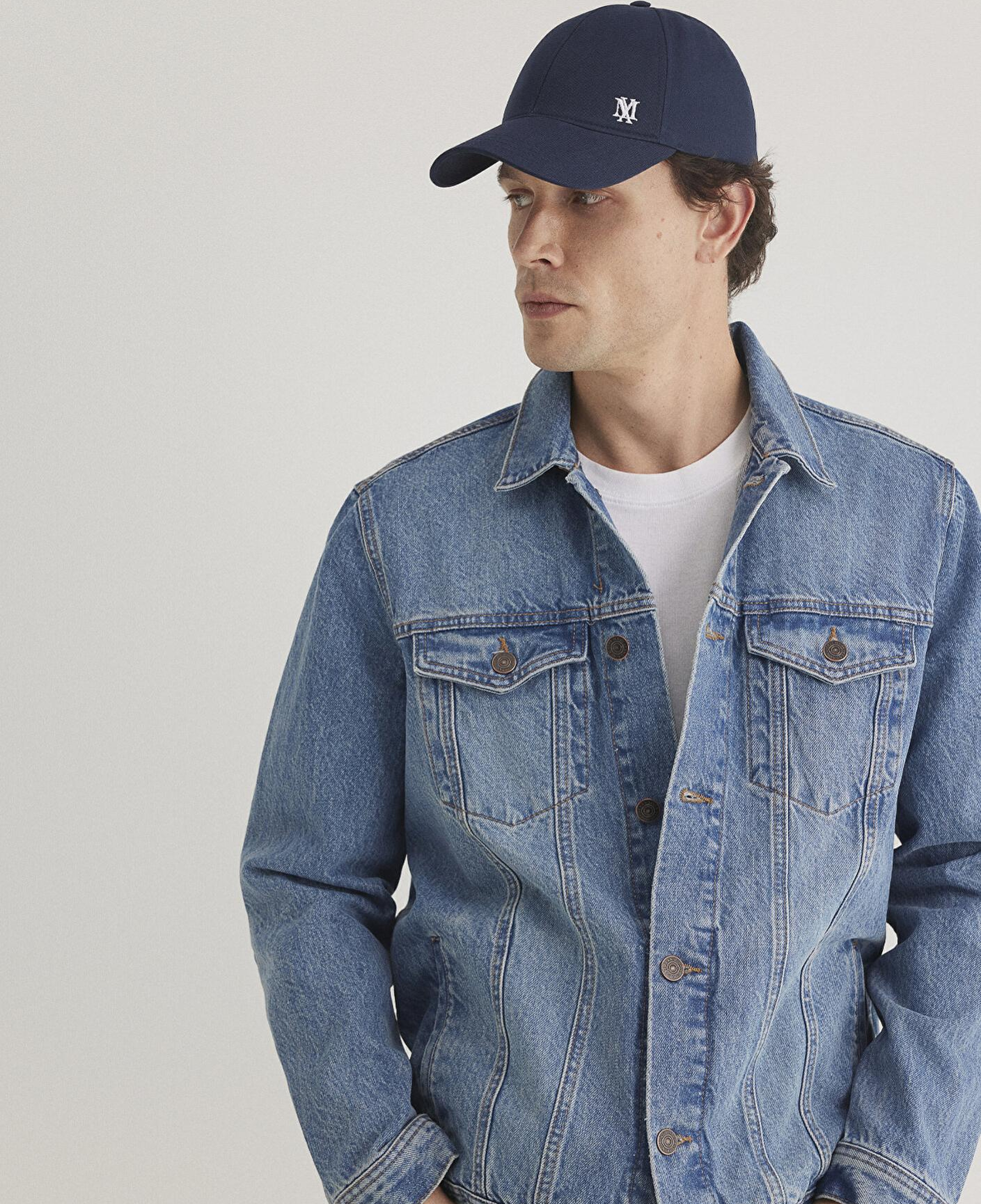 Mavi Drake Classic Denim Puslu Indigo Mavi Jean Ceket 010143-89136