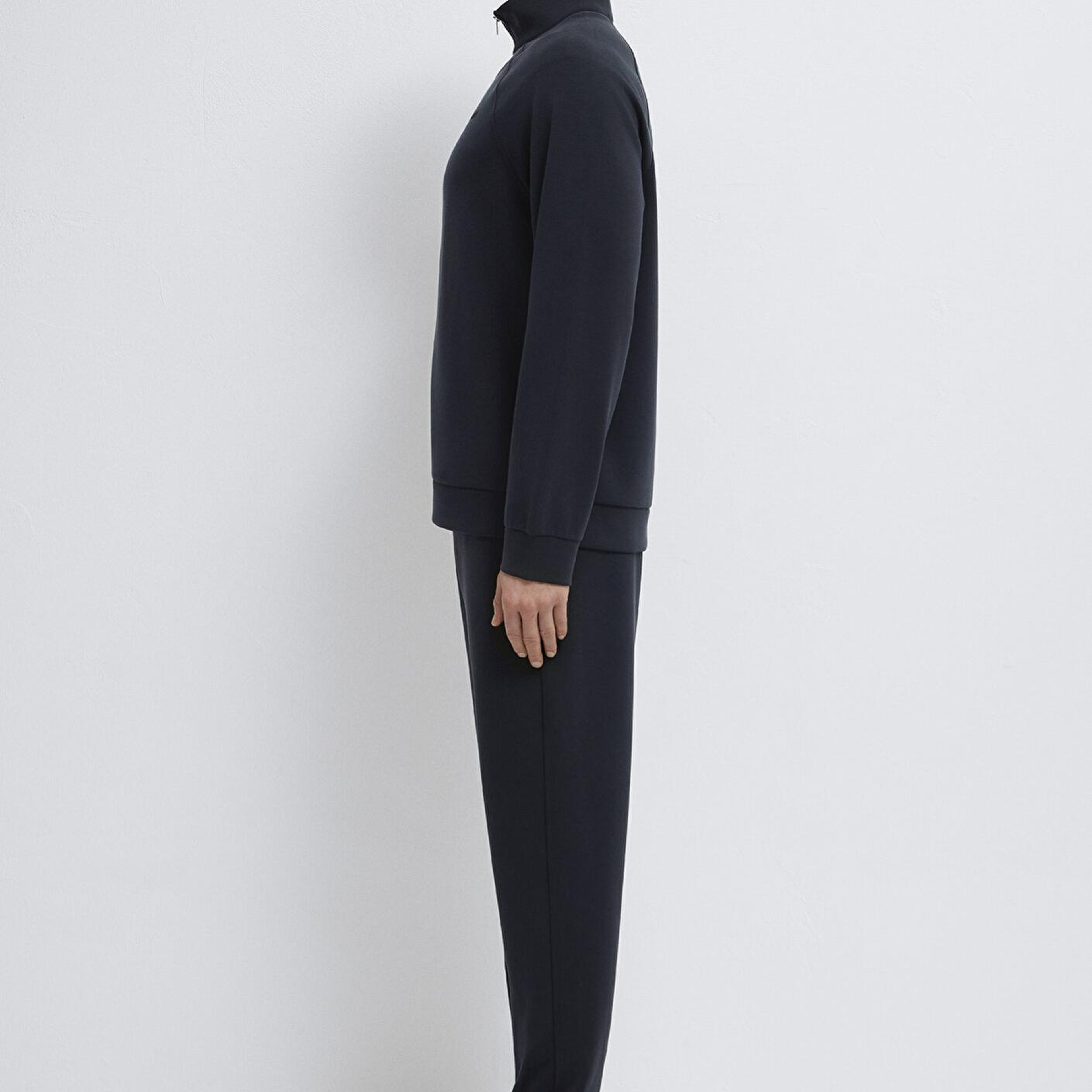 Mavi Fermuarlı Siyah Sweatshirt 0S10328-71379