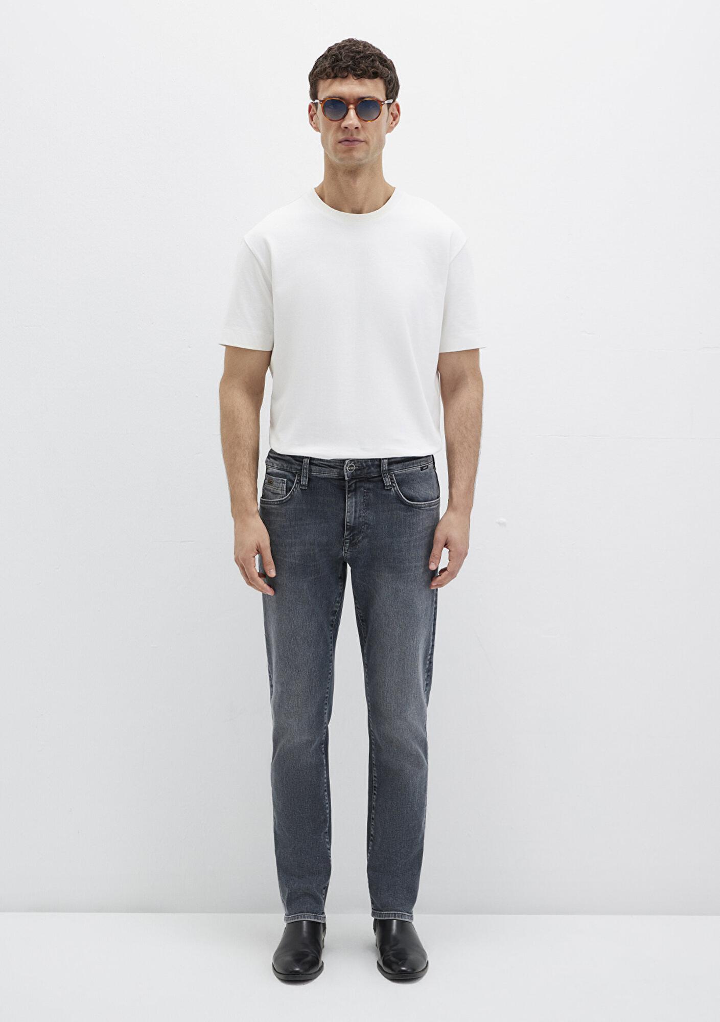 Mavi Marcus Mavi Black Puslu Vintage Gri Smoke Jean Pantolon 0035189345