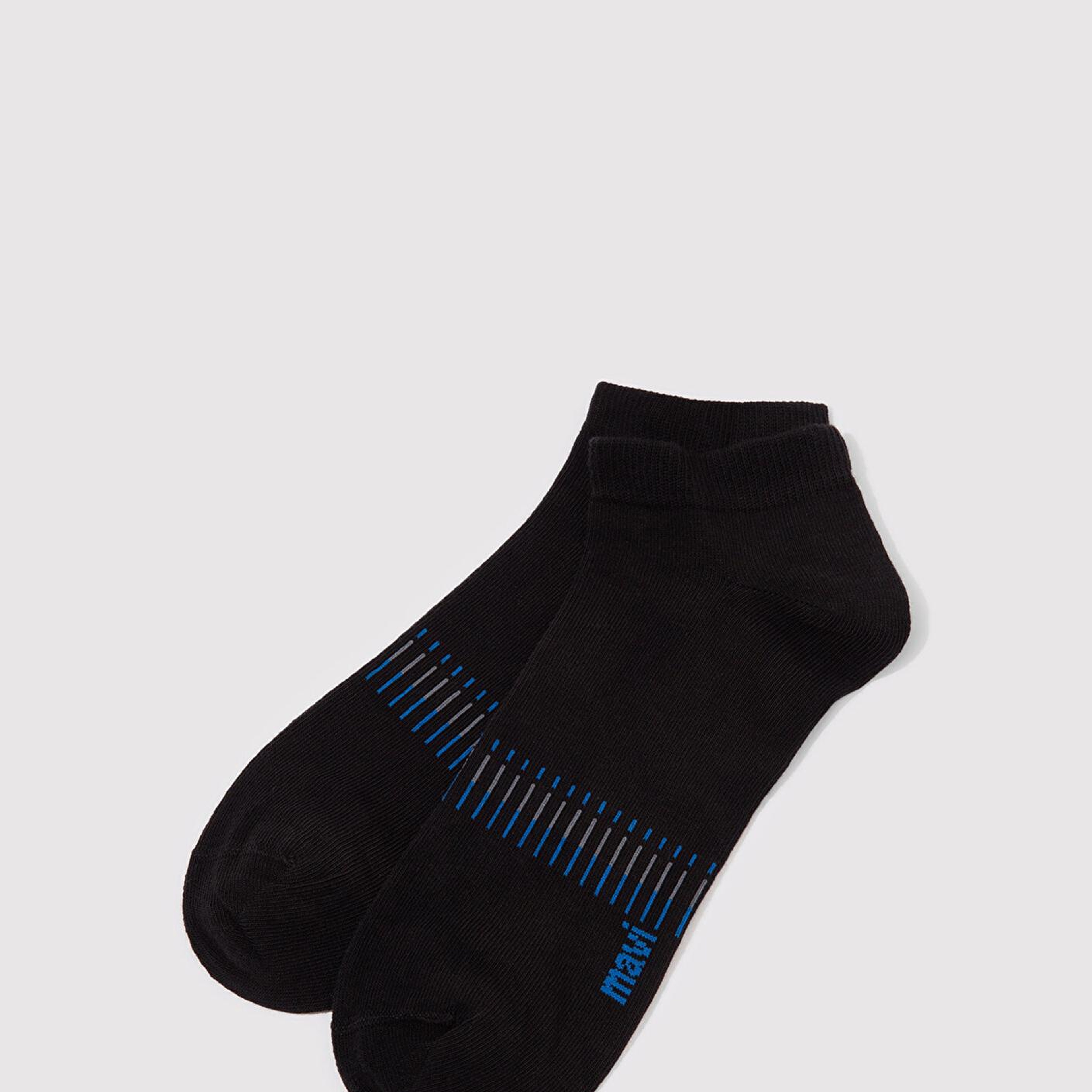 Mavi Siyah Patik Çorap 092577-900